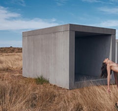 Untitled. Nude at Marfa.  Color photograph unique edition