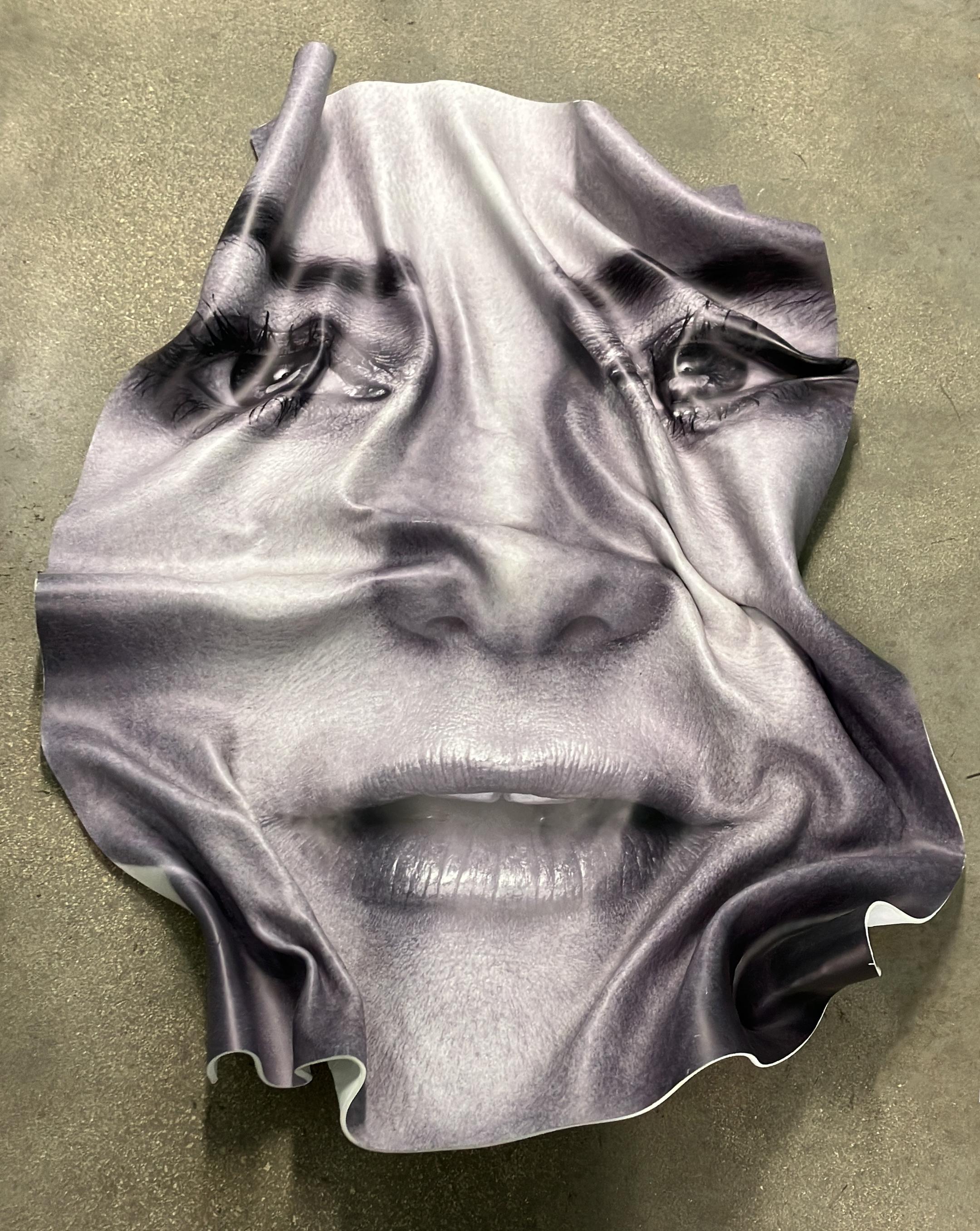 Diptyque : Kate Hudson et LIU Wen, Portrait, sculptures murales tridimensionnelles - Sculpture de Hunter & Gatti
