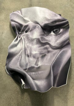 GIGI HADID. Escultura de pared Retrato tridimensional