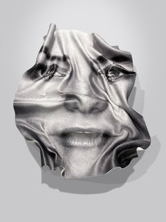 Kate Hudson, Portrait, Tridimensional Wall sculpture 