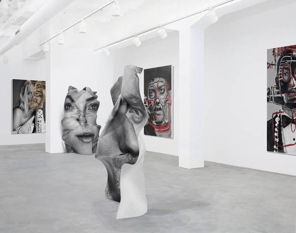 LIU Wen. Wall sculpture tridimensional portrait For Sale 5