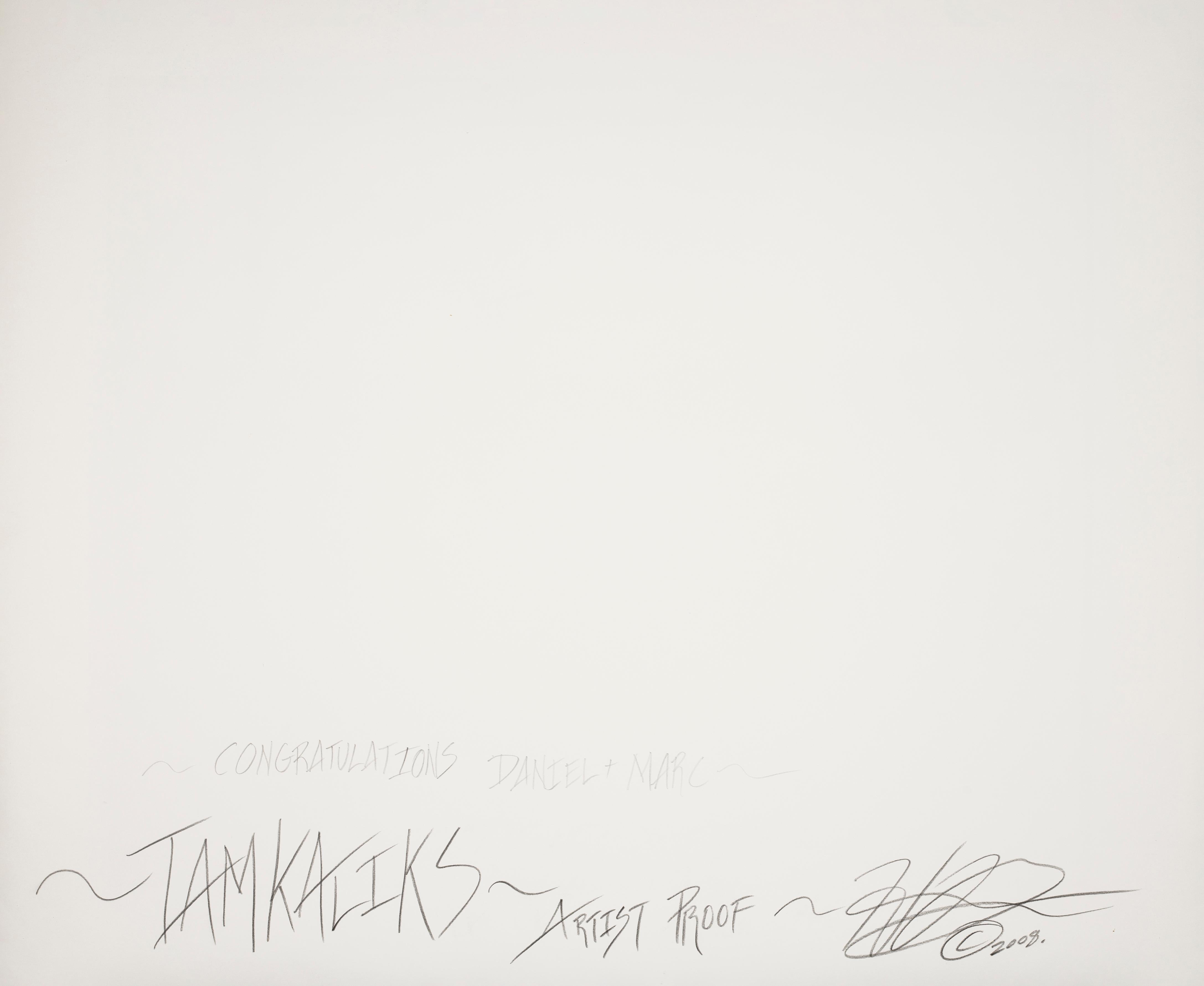 Hunter Barnes has documented his stay when joining the Tamkaliks Powwow in Wallowa, Oregon.
This work is an artist proof, archival silver gelatin, handprinted by the artist  and signed on verso. 
Directly acquired from the artist. 

The framing is