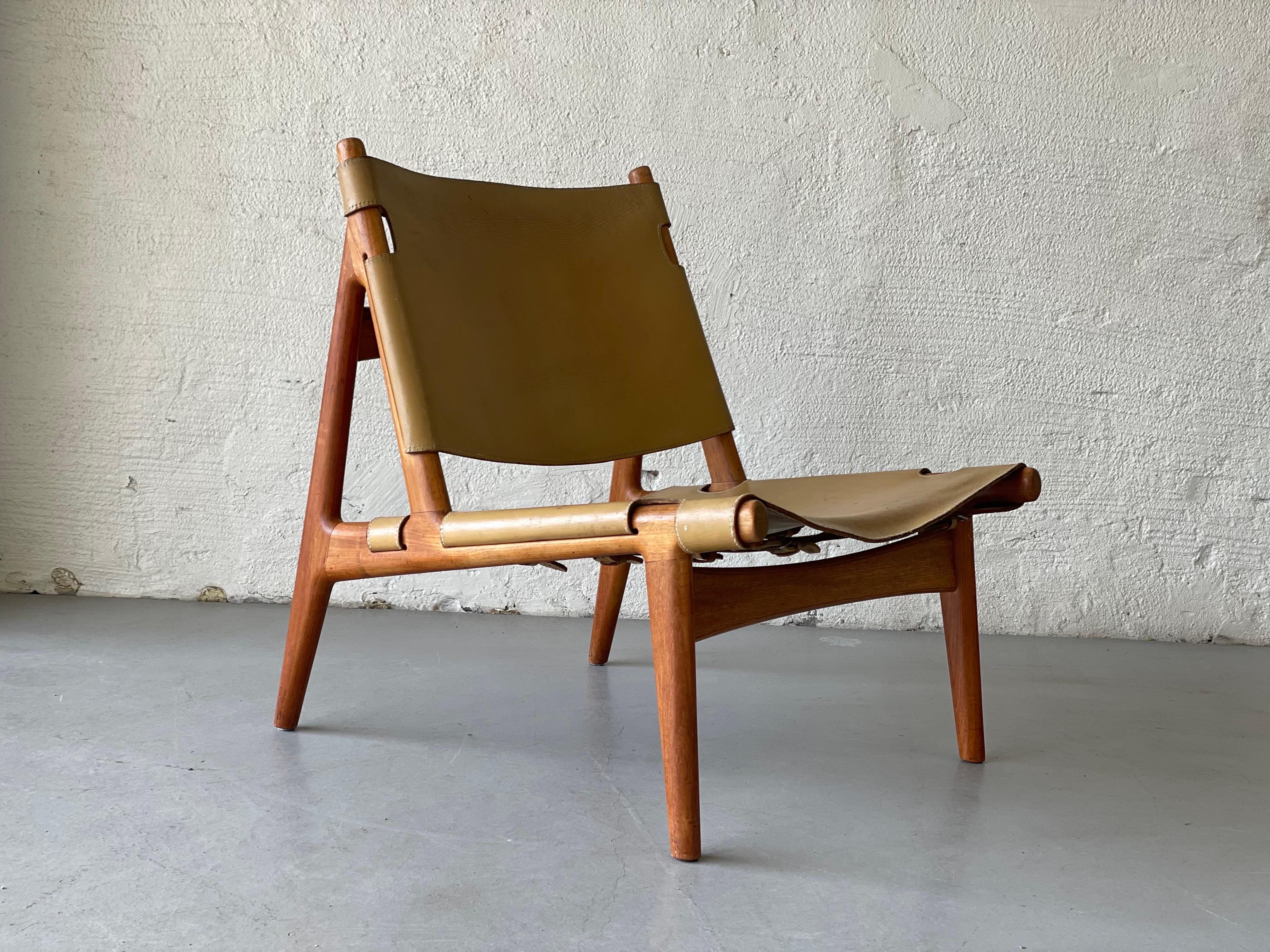 Norwegian Rare Hunting Chair by Torbjørn Afdal, Norway 1960  For Sale