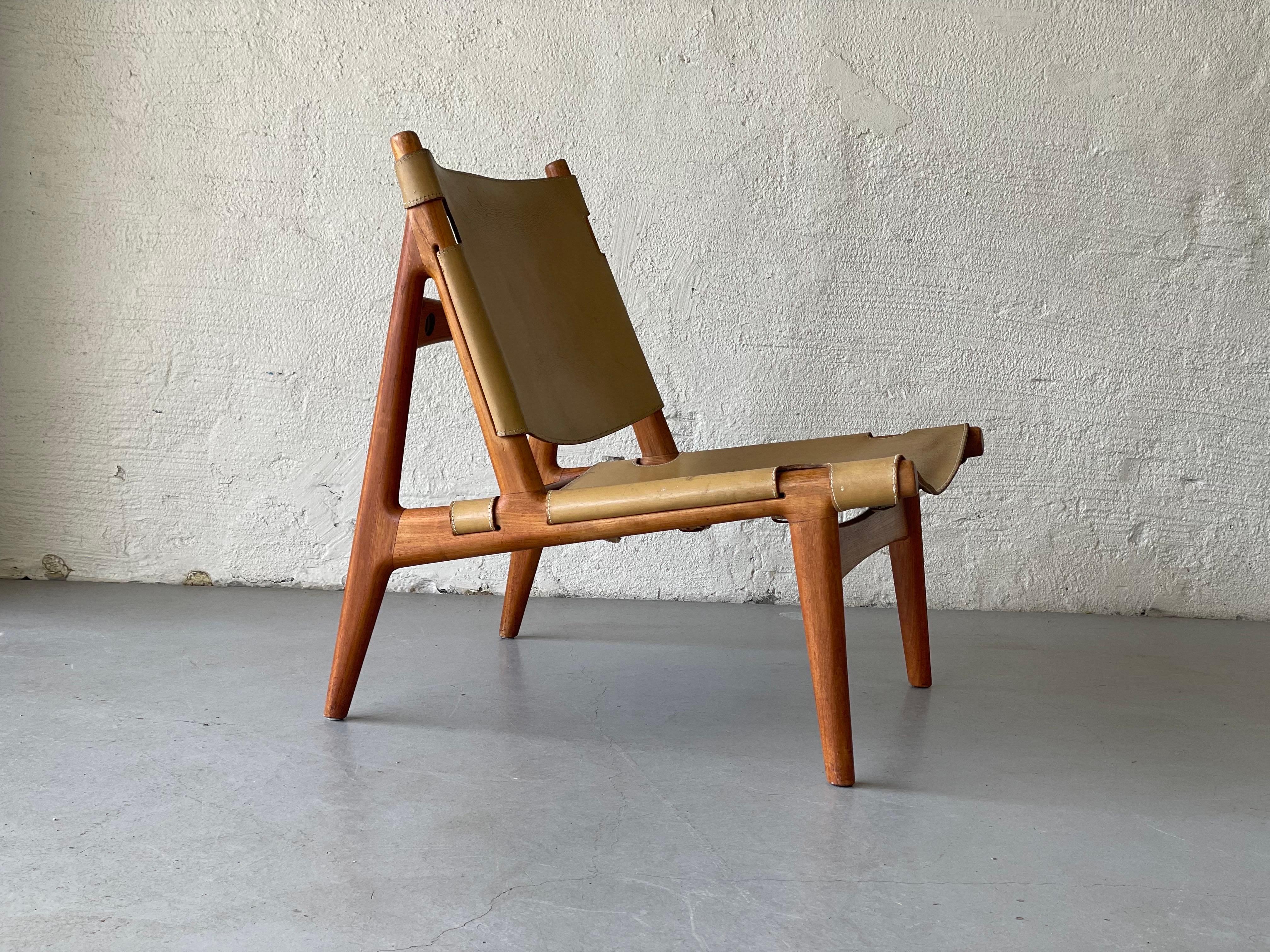 Rare Mid- Century Moderne Chair by Torbjørn Afdal, Model Hunter, Norway 1960  In Good Condition For Sale In Bergen, NO