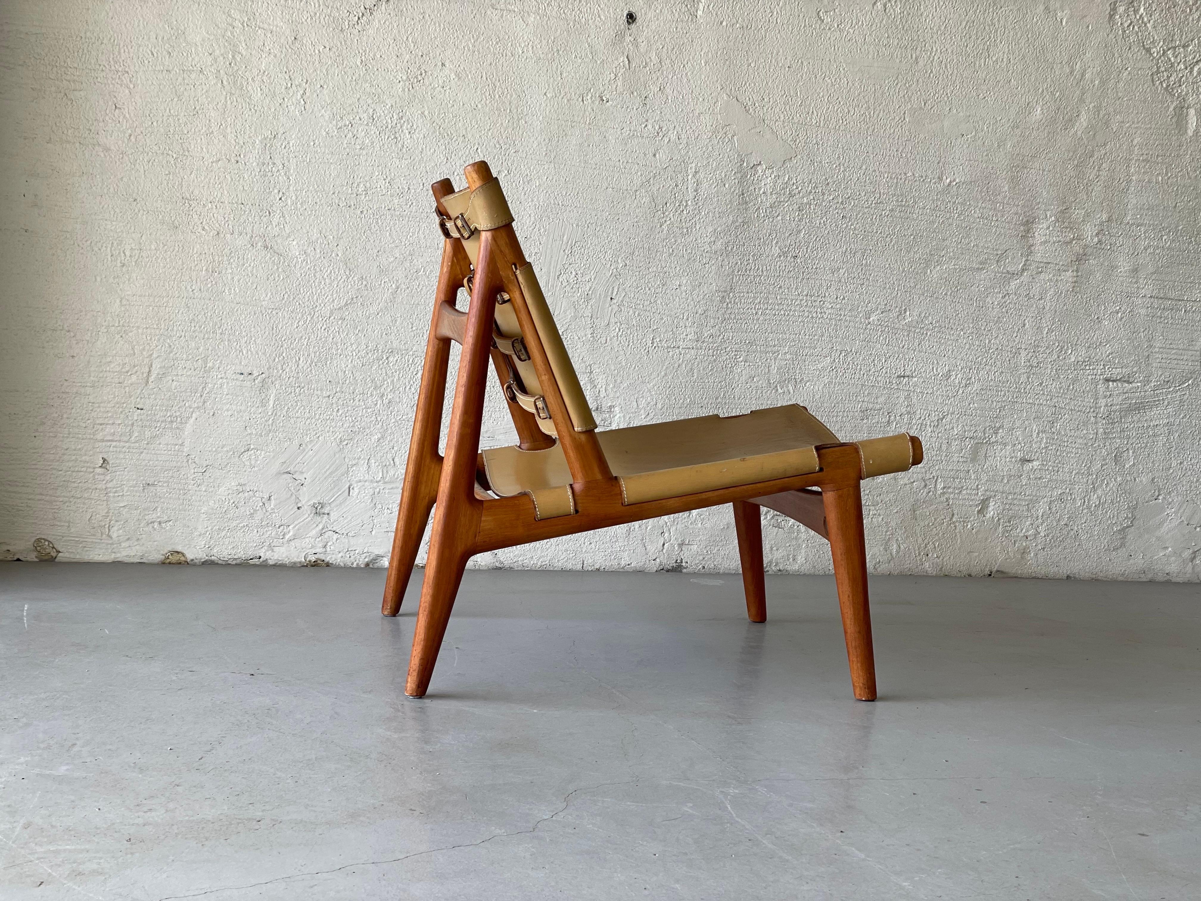 20th Century Rare Mid- Century Moderne Chair by Torbjørn Afdal, Model Hunter, Norway 1960  For Sale