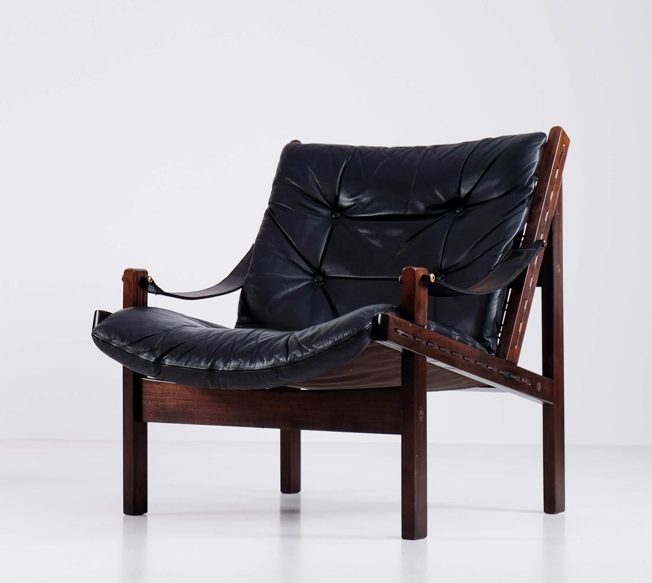 Swedish 'Hunter' Easy Chair by Torbjørn Afdal, 1960s For Sale