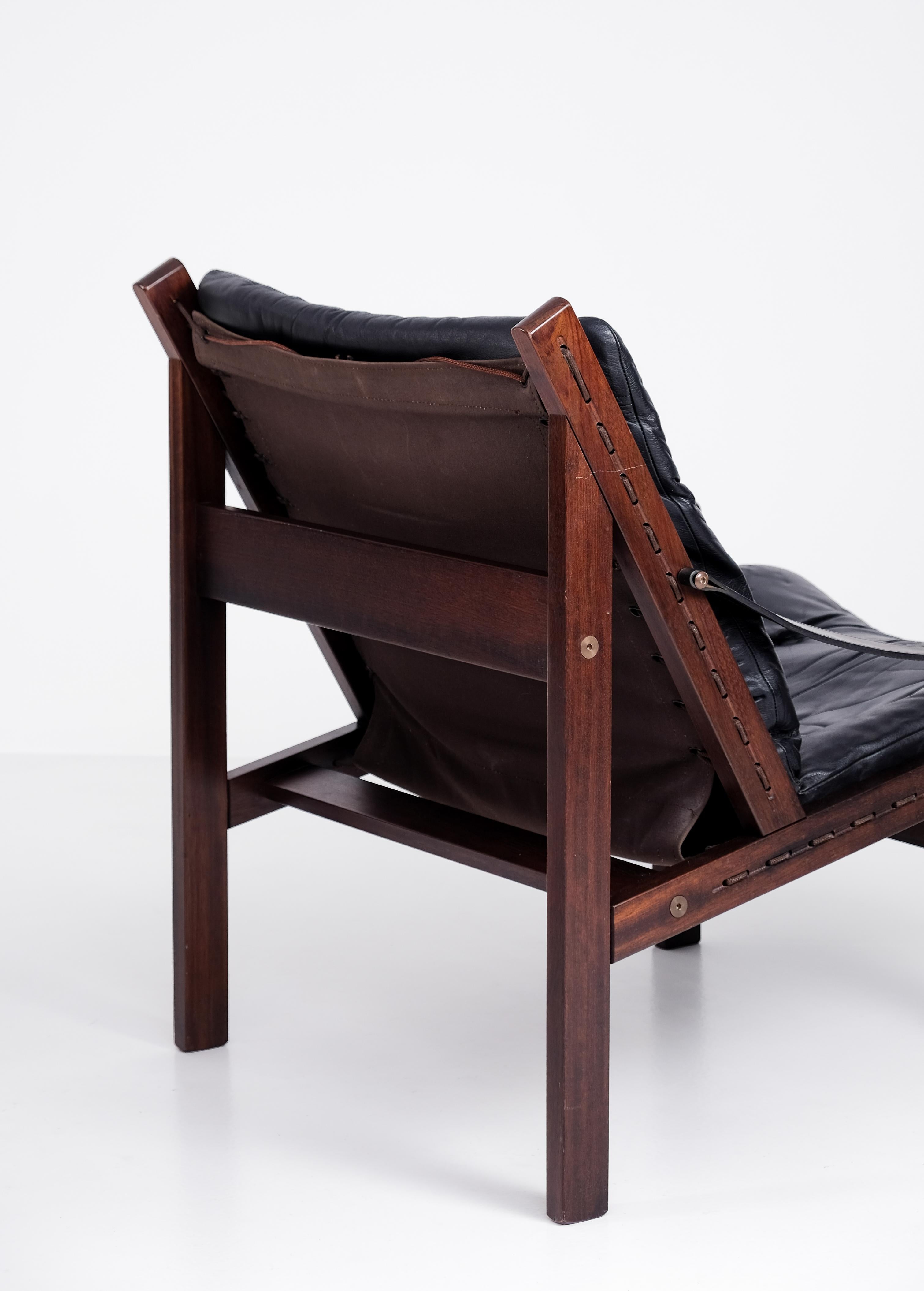 'Hunter' Easy Chair by Torbjørn Afdal, 1960s For Sale 2