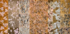 Garden Menage - 30 "x60", dittico, (acrilico e tecnica mista su tela)
