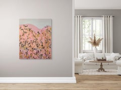 Strawberry Fields (50x40, Acryl, Collage, Mischtechnik)