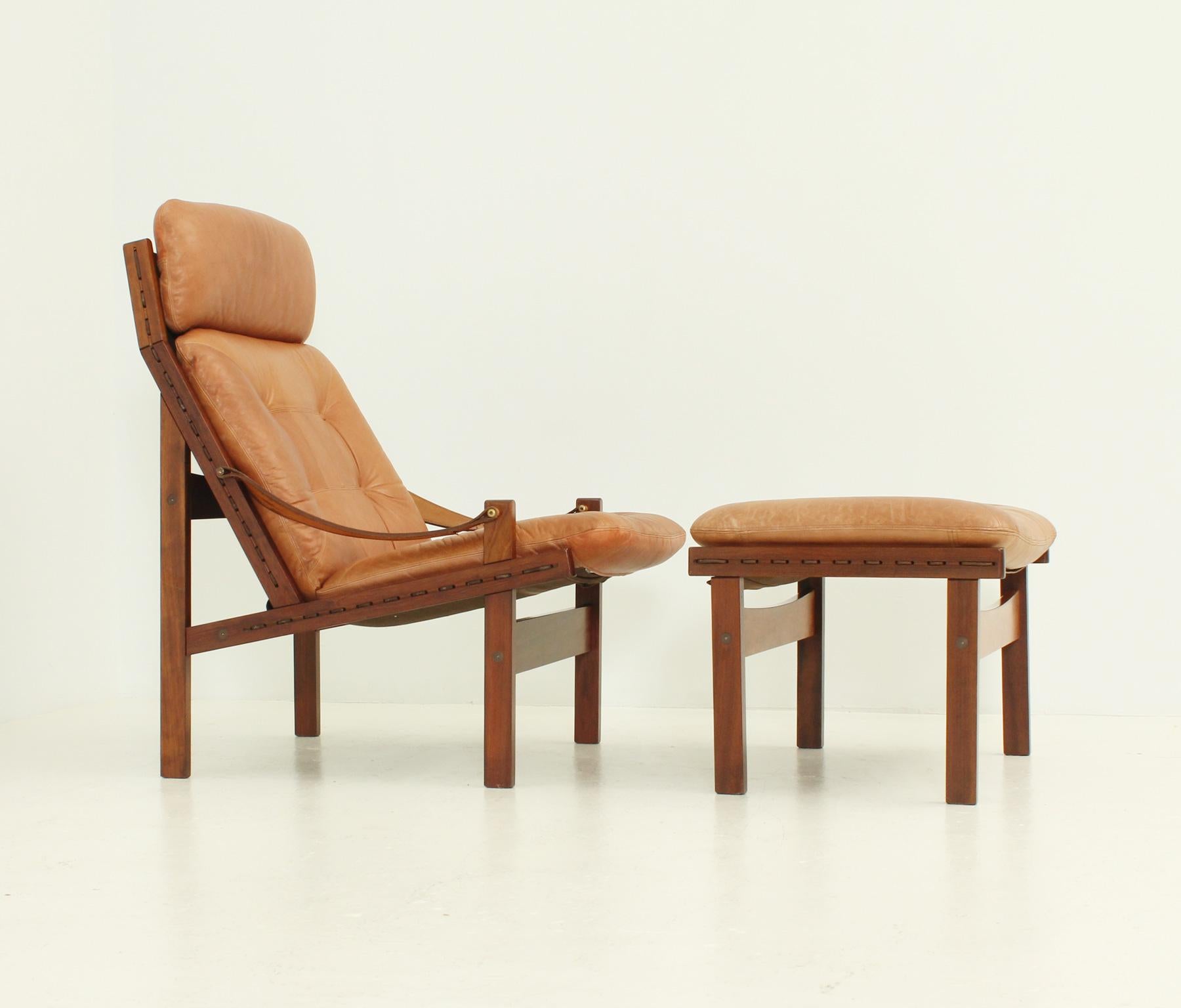 Hunter chair and ottoman sale