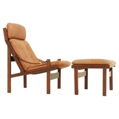 Hunter Lounge Chair and Ottoman by Torbjørn Afdal, Norway