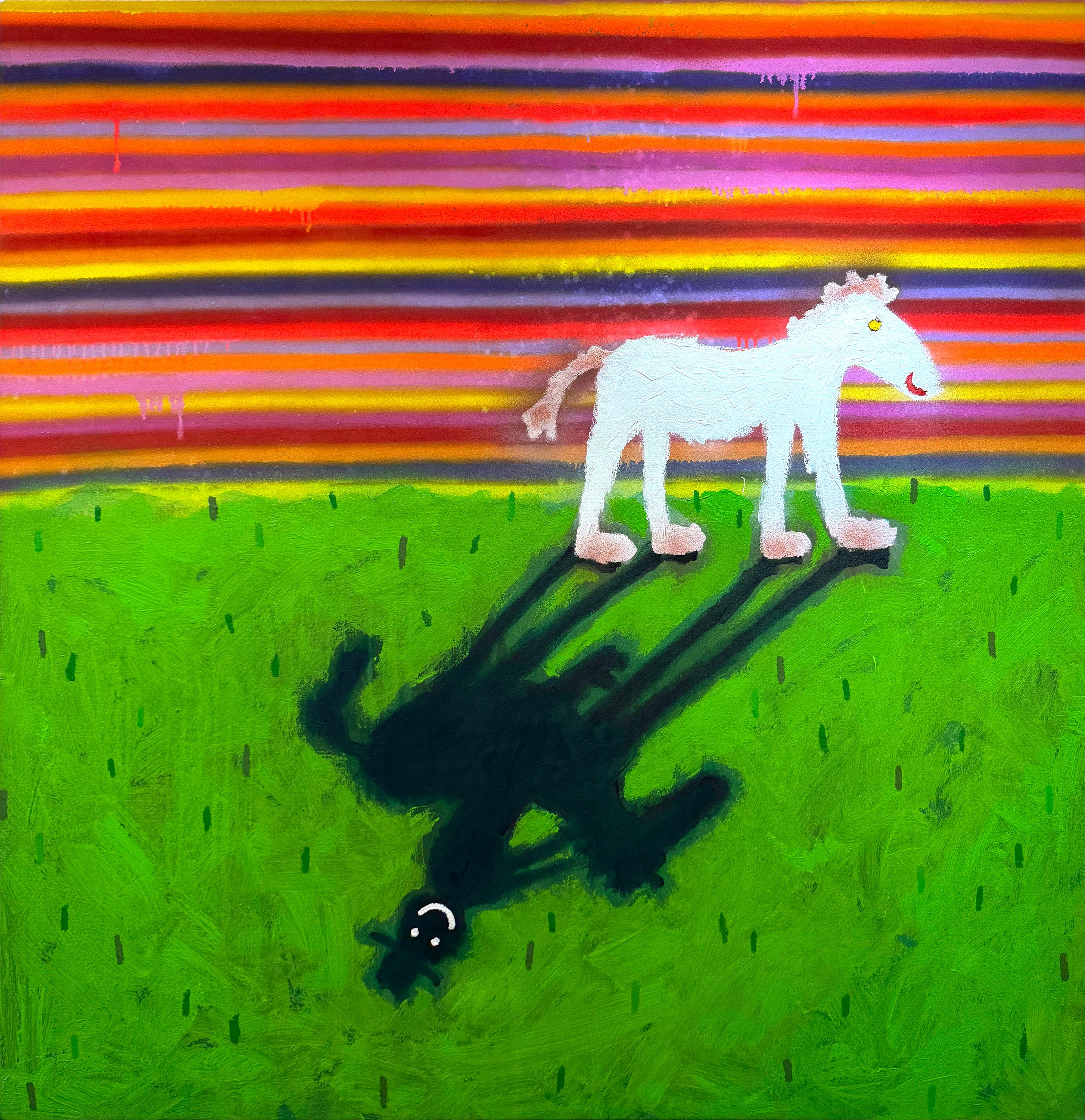 Original acrylic paint, oil stick, spray paint on canvas.  Hand signed and dated on verso by Hunter Potter.  Canvas Size: 64.12 x 62.12 x 2 inches (stretched).

Artwork is in excellent condition. Certificate of authenticity included.


About the