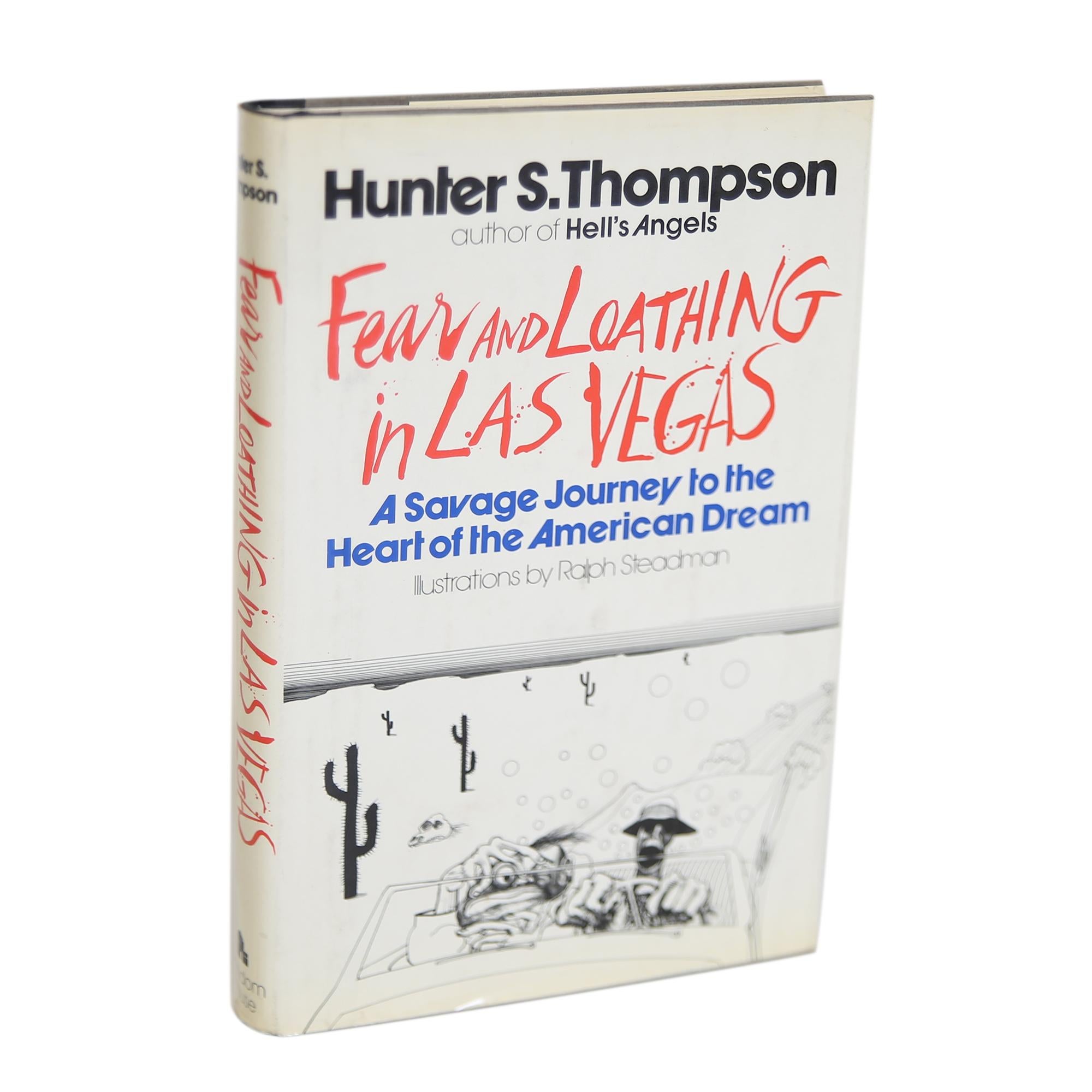 Hunter S. Thompson's Fear and Loathing in Las Vegas, First Edition 1971 In Good Condition In Suwanee, GA