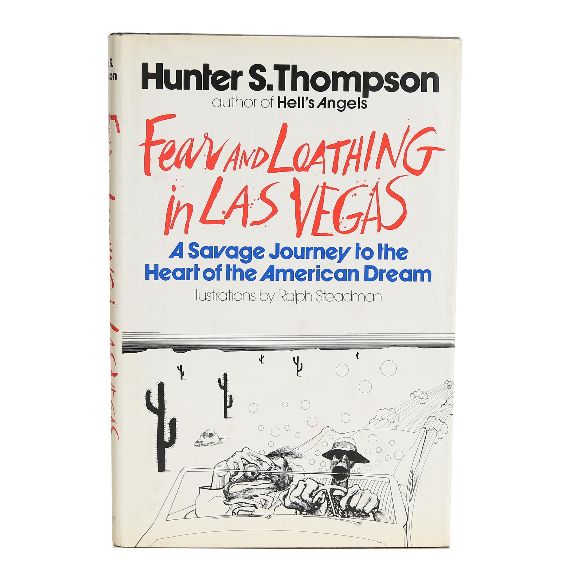 Late 20th Century Hunter S. Thompson's Fear and Loathing in Las Vegas, First Edition 1971