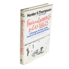 Vintage Hunter S. Thompson's Fear and Loathing in Las Vegas, First Edition 1971