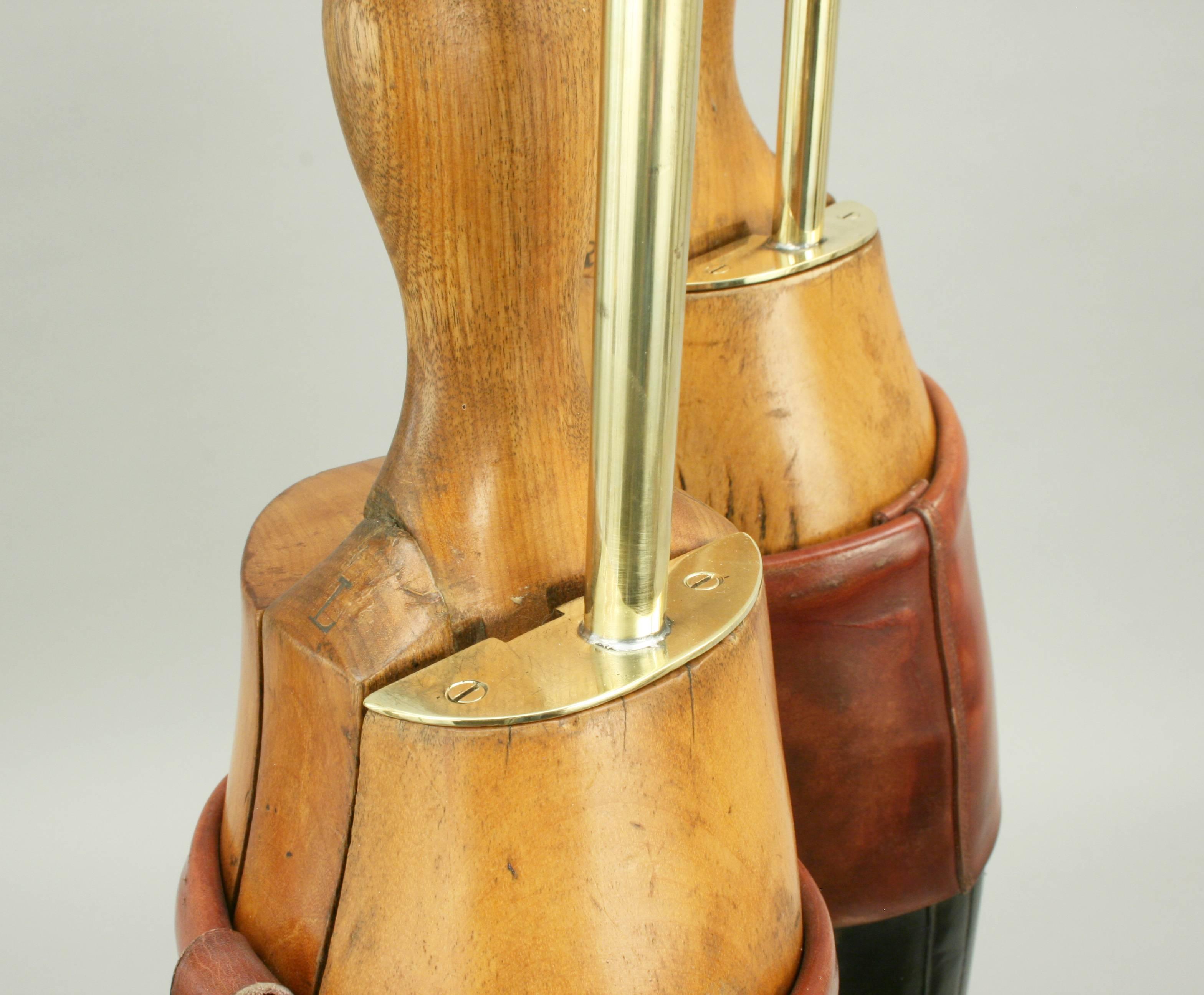 Hunting Boot Lamps In Excellent Condition In Oxfordshire, GB