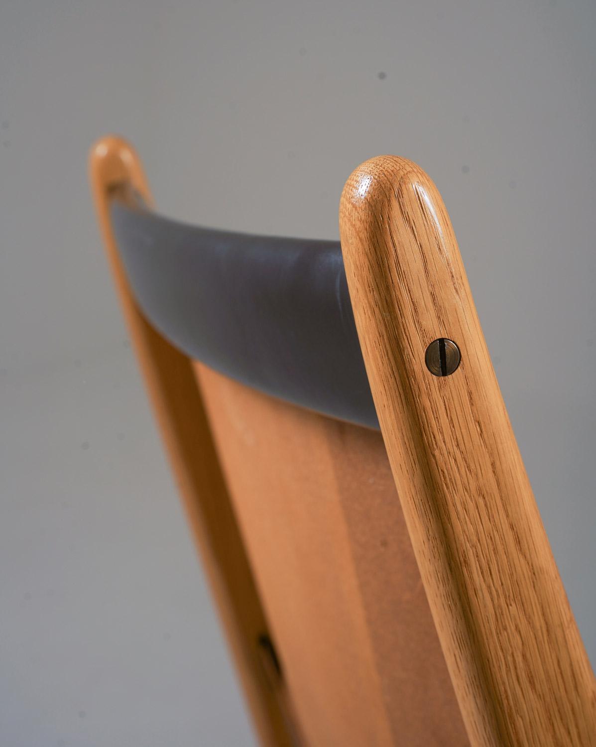 Hunting Chair 204 by Uno & Östen Kristiansson for Luxus, Sweden For Sale 2