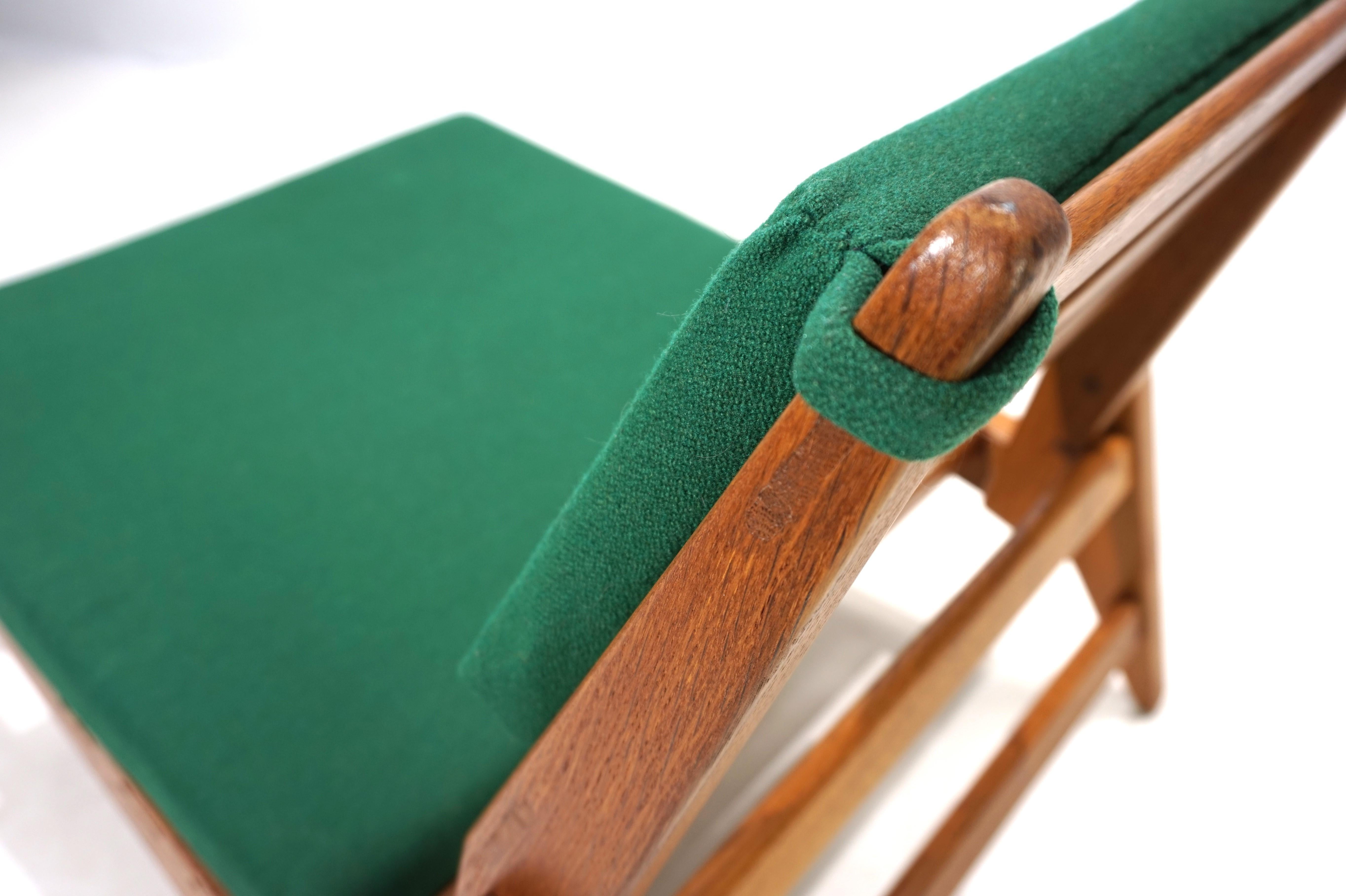 Hunting Chair PGH Erzgebirgisches Kunsthandwerk Annaberg Buchholz von H. Heger, Jagdstuhl 7