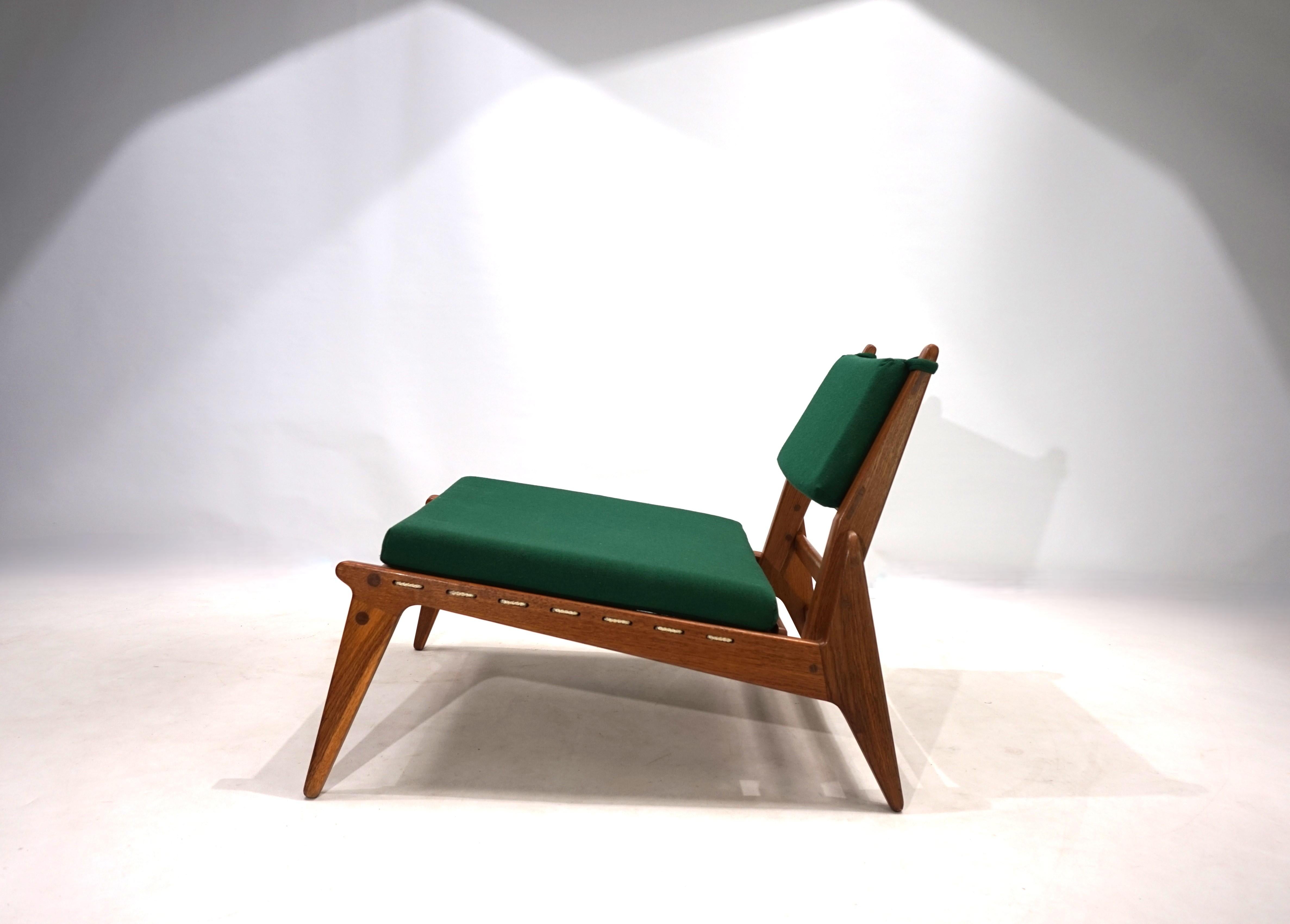 Hunting Chair PGH Erzgebirgisches Kunsthandwerk Annaberg Buchholz von H. Heger, Jagdstuhl 1