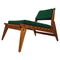 Hunting Chair PGH Erzgebirgisches Kunsthandwerk Annaberg Buchholz by H. Heger