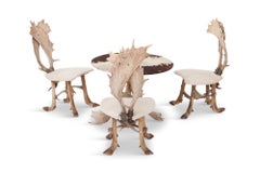 Mid-century Antler 'chalet' table and chairs