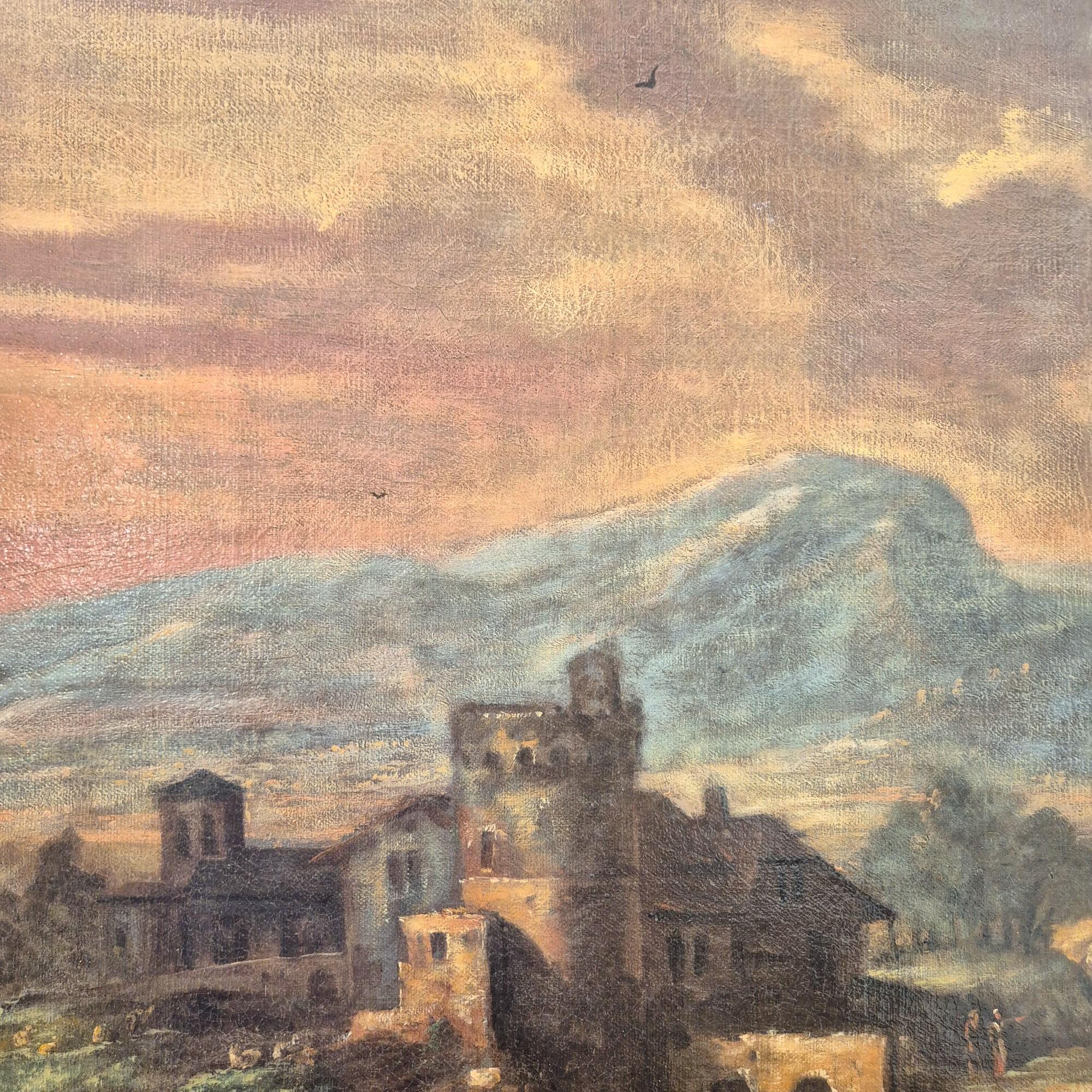 Scena di caccia, 18° secolo, Olio su tela in vendita 7