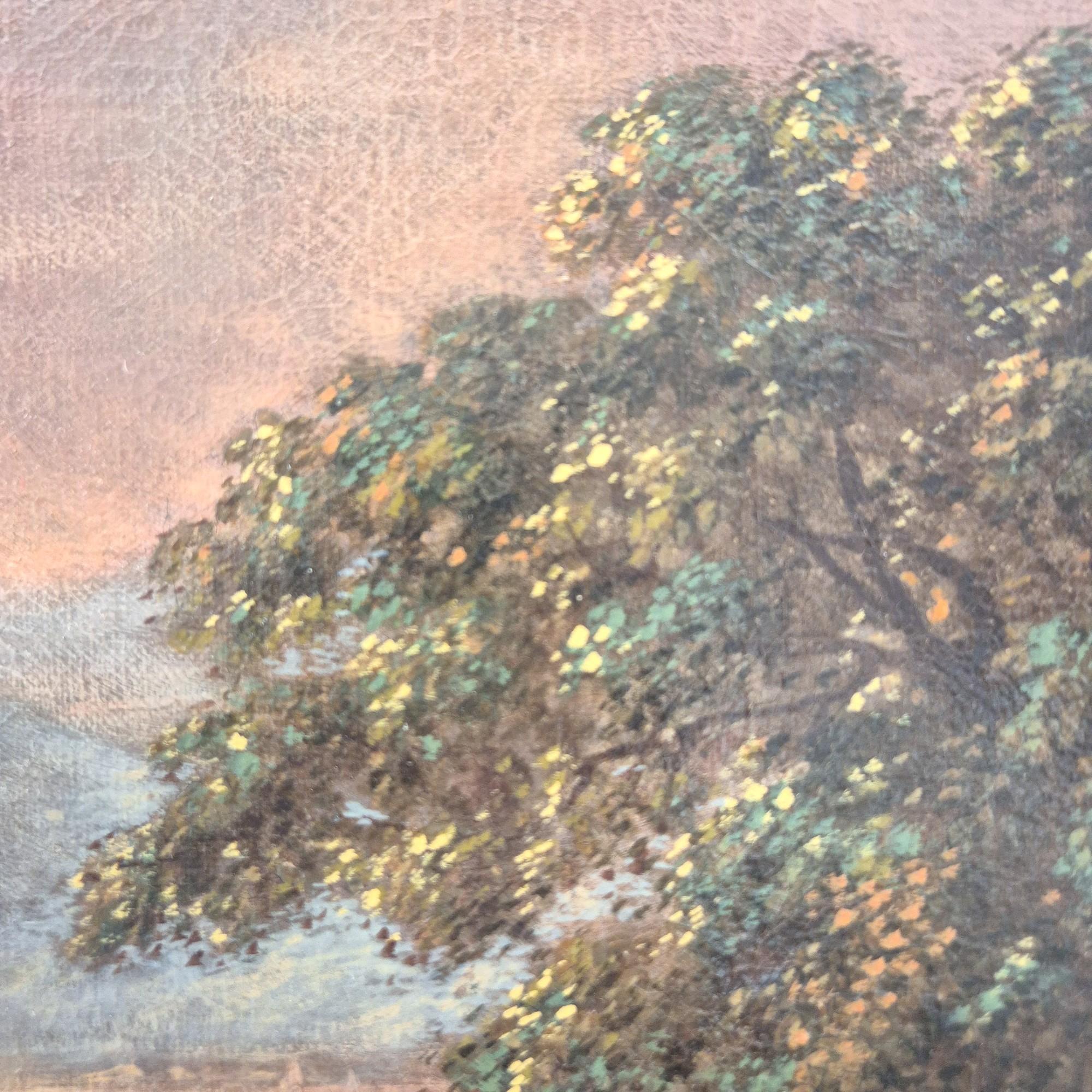 Luigi XVI Scena di caccia, 18° secolo, Olio su tela in vendita