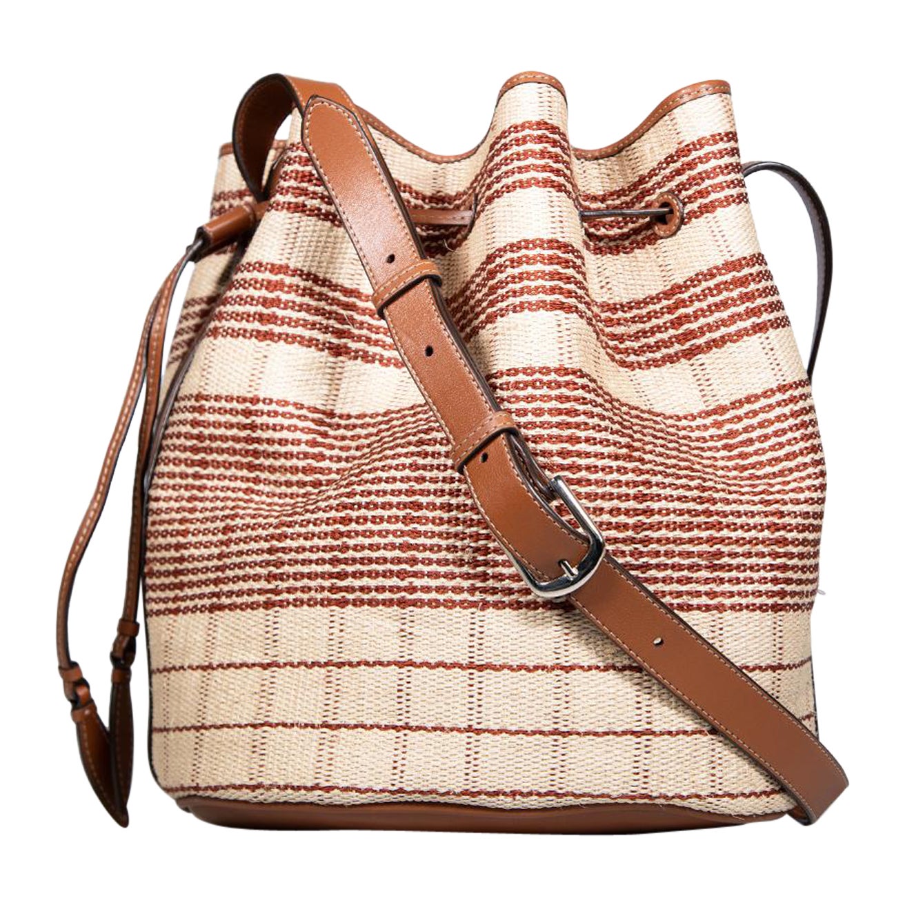 Hunting Season Brown Canvas Draw String Bag