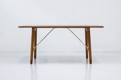 Tavolo da pranzo o scrivania "Hunting table" di Børge Mogensen, Søborg Danimarca