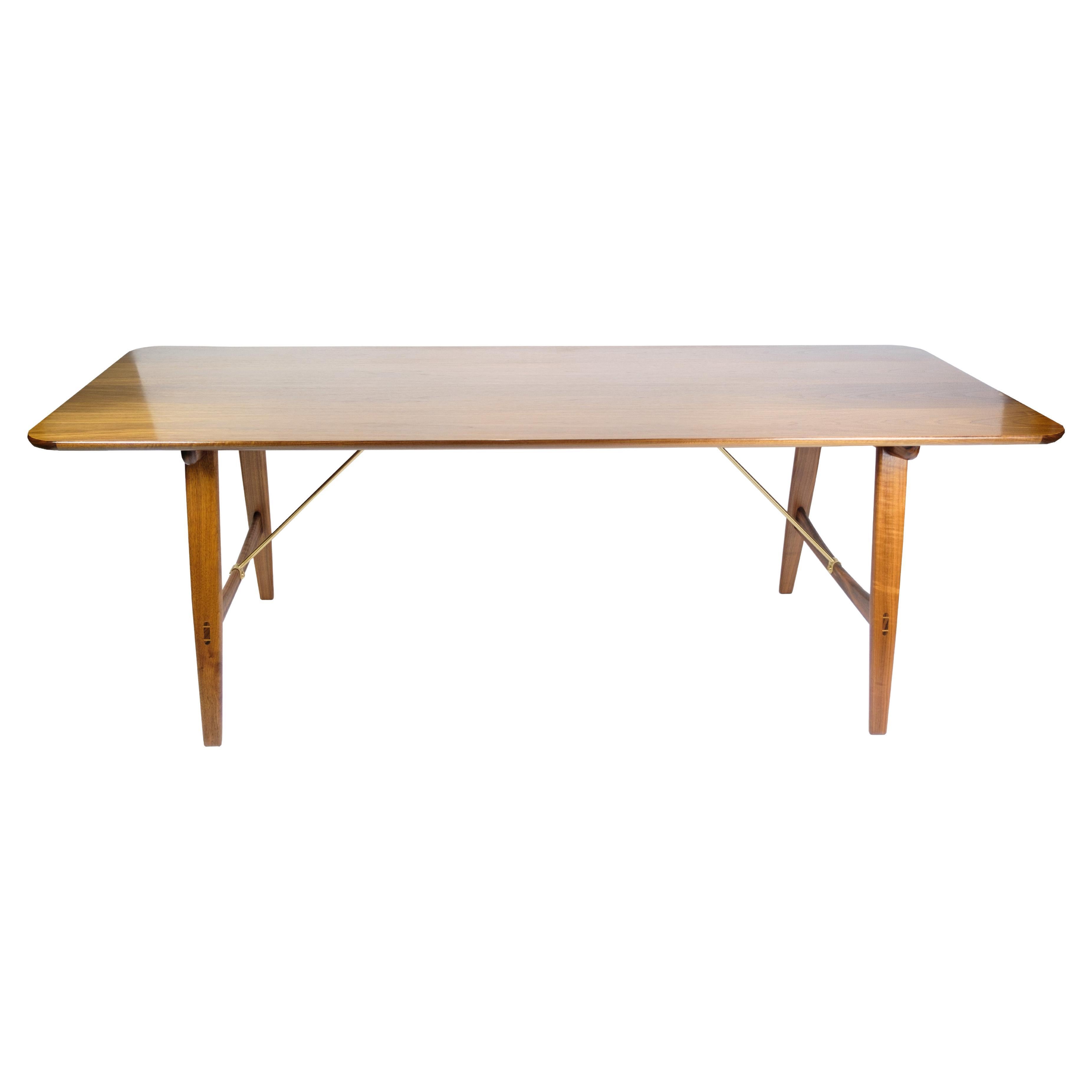 Hunting Table Model BW1160 Made In Walnut Made By Carl Hansen & Søn For Sale