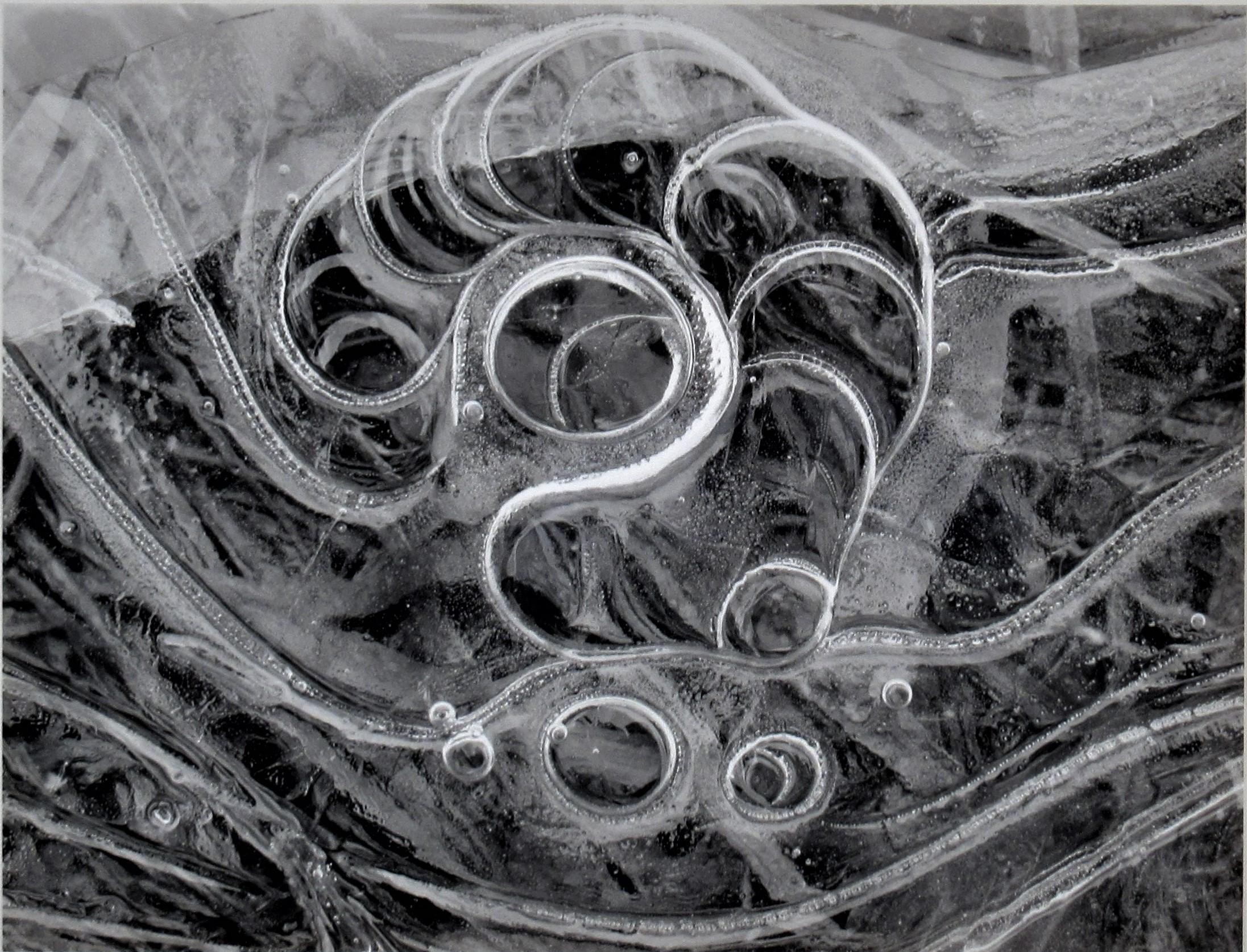 Ice Form #3, Yosemite National Park - Photograph by Huntington Witherill