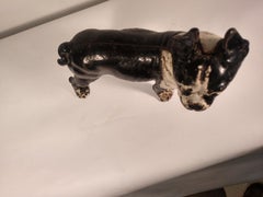 Hubley Cast Iron Terrier Bulldog Doorstop, circa 1925