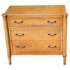 Huntley Furniture Mid Century Italian Provincial Walnut Chest of Drawers