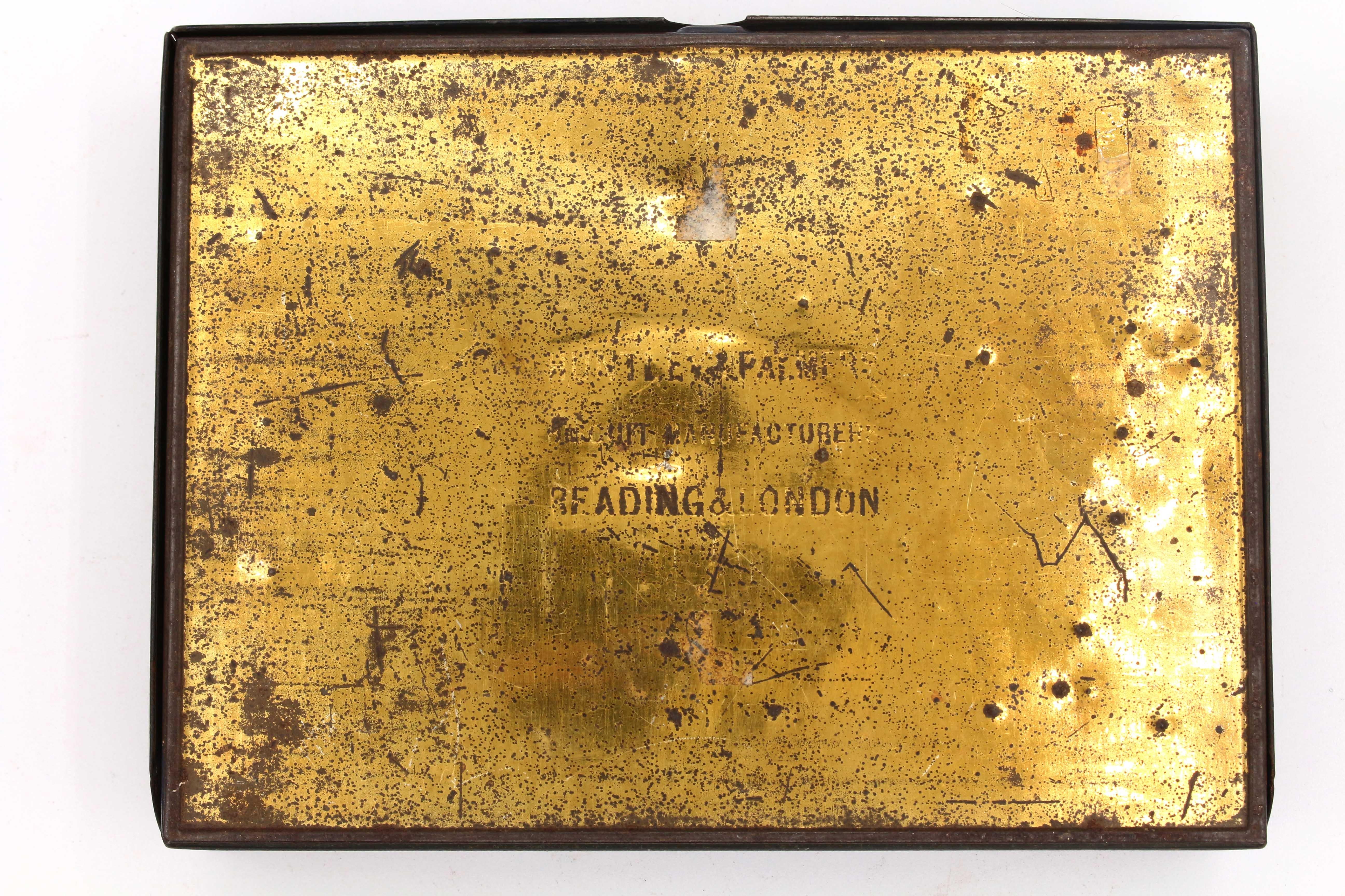 20th Century Huntley & Palmers Flat Biscuit Box