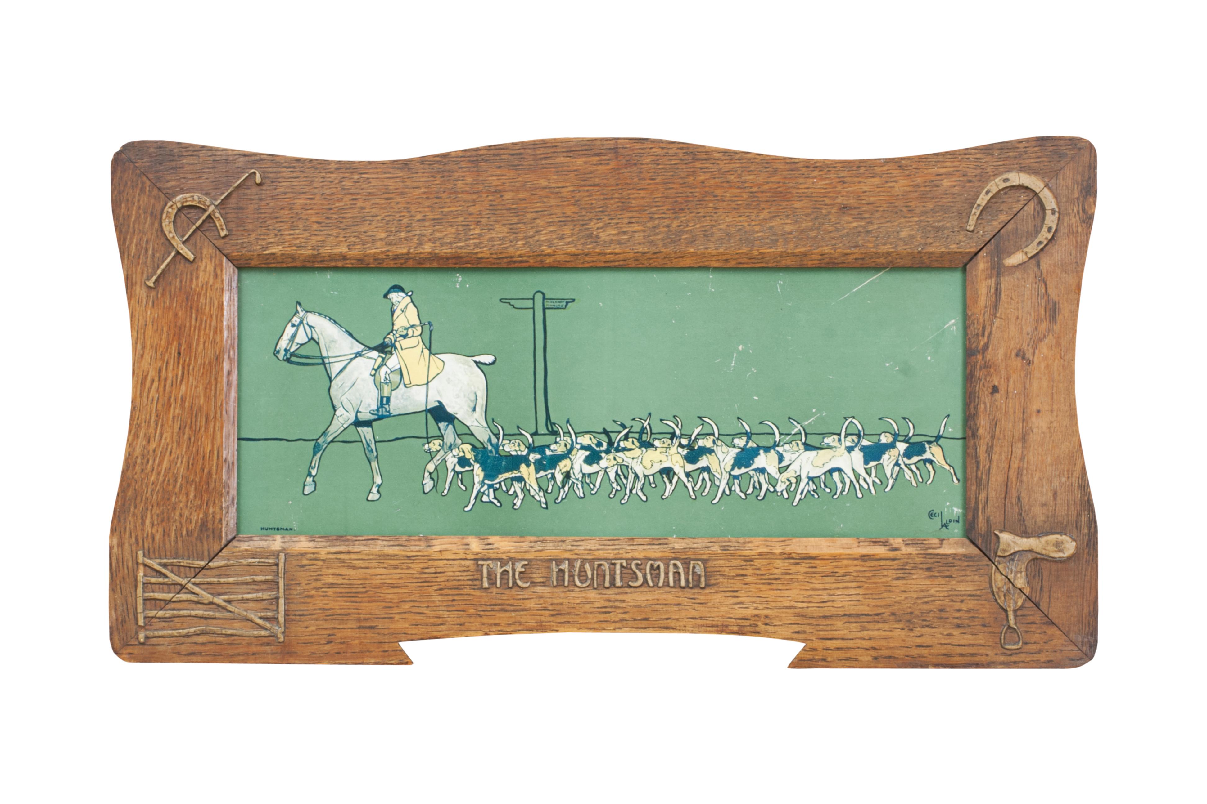 Sporting Art Huntsman / Whip By Cecil Aldin For Sale