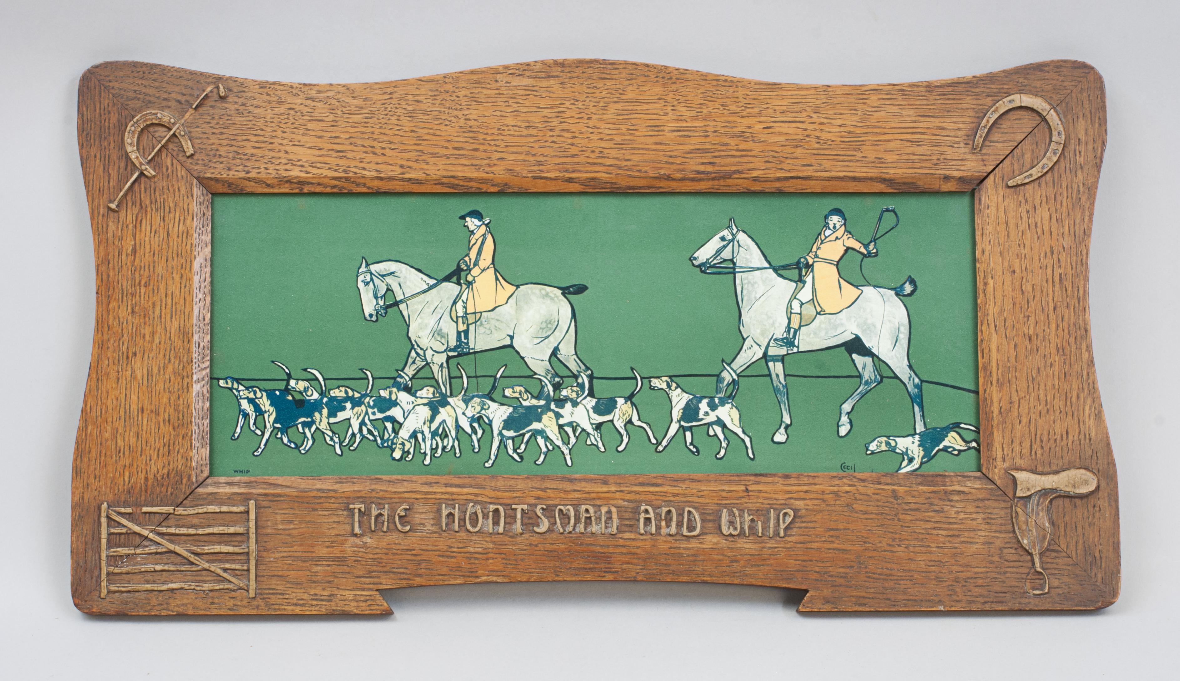 Huntsman / Whip By Cecil Aldin In Good Condition For Sale In Oxfordshire, GB