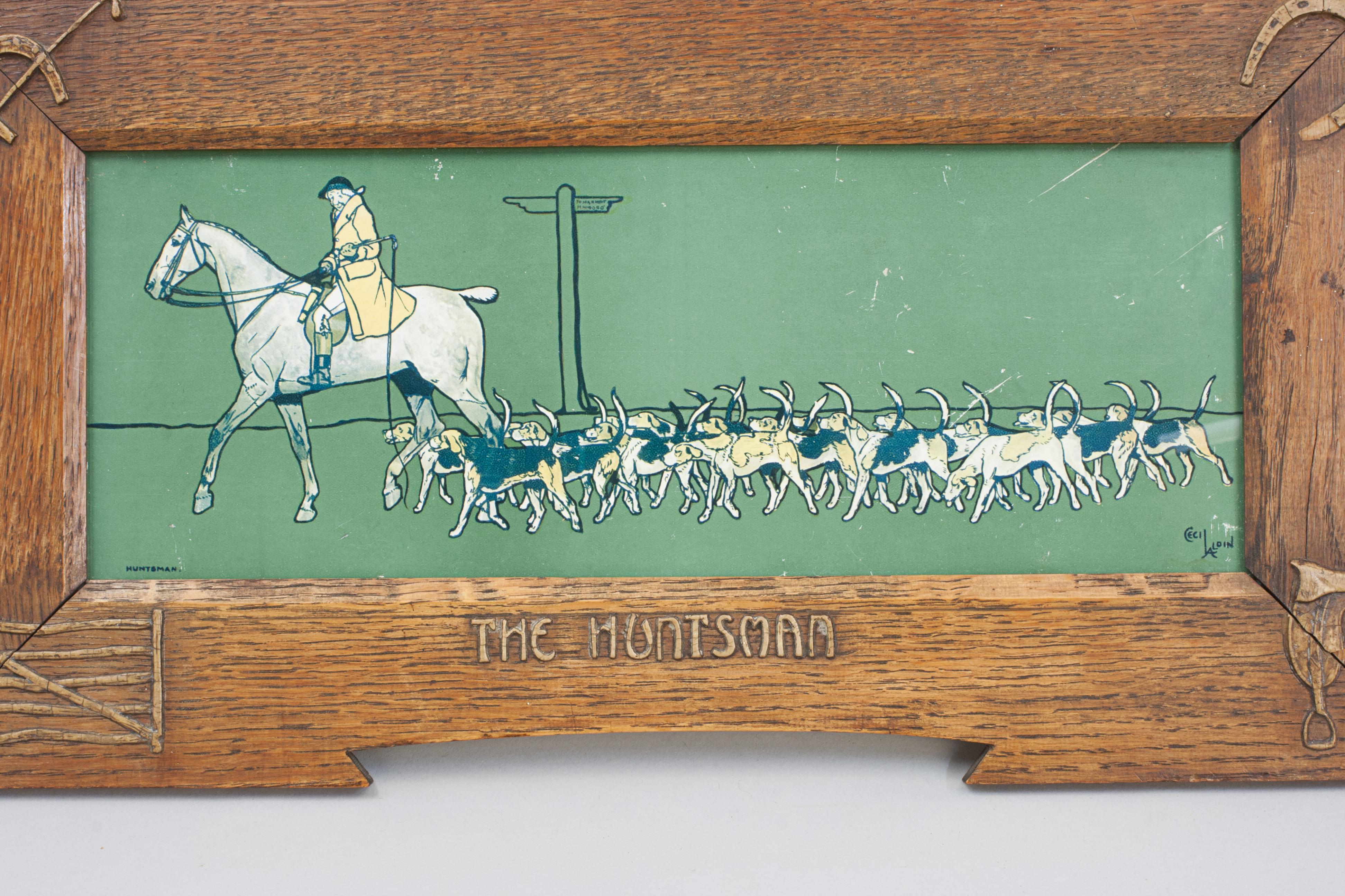 Paper Huntsman / Whip By Cecil Aldin For Sale