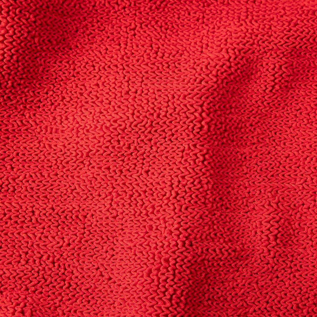 Rouge M-One Red Bodycon Crinkle Sleeveless Dress Size M en vente