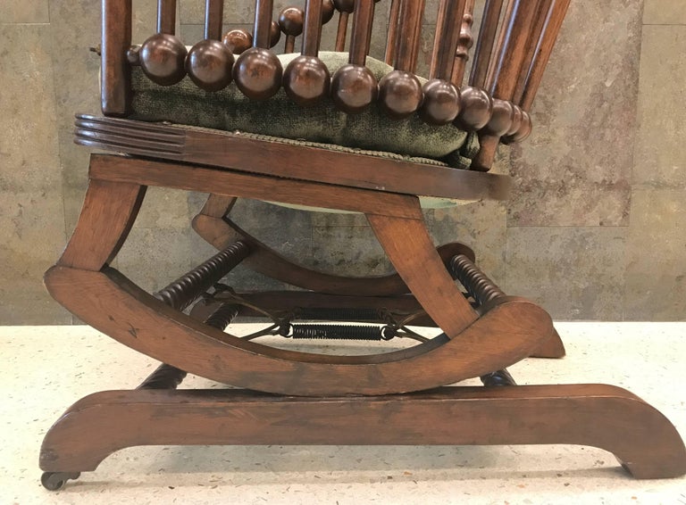 Hunzinger Lollipop Platform Rocking Chair at 1stDibs