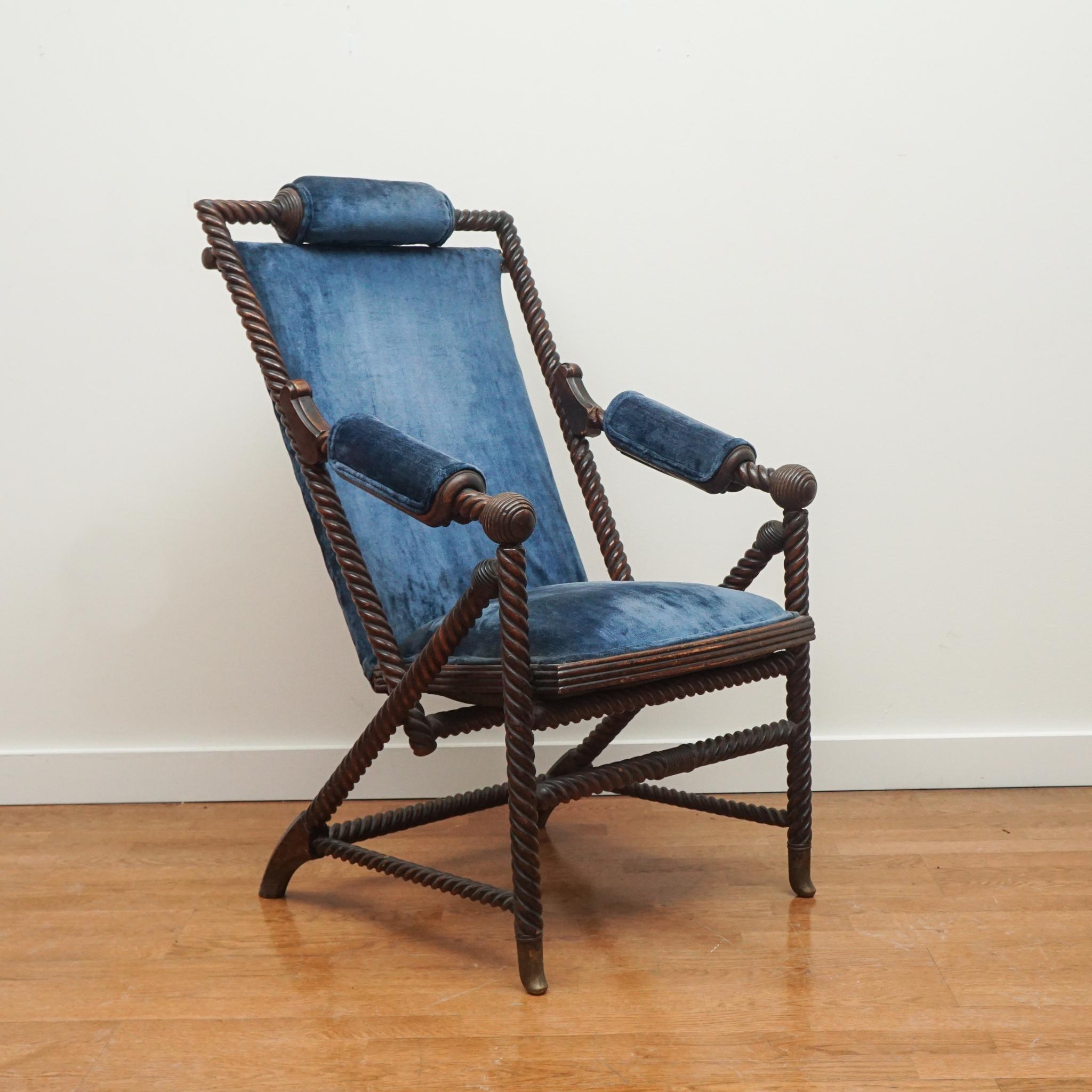 Hunzinger Victorian Rocking Chair For Sale 3