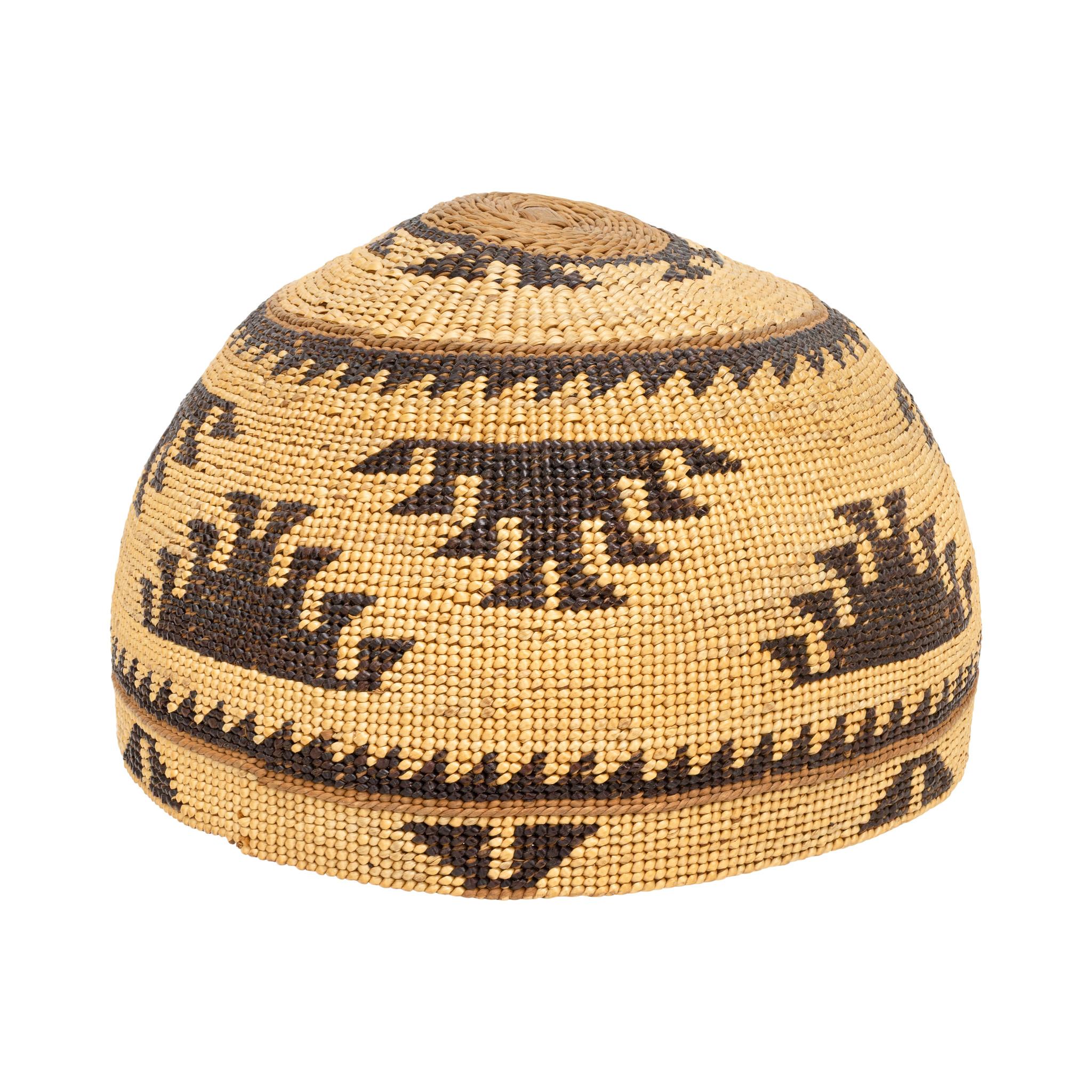 American Hupa/Yurok Basketry Bowl For Sale
