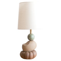 Huron Lamp, Contemporary Handmade unique Ceramic Stoneware, postmodern sculpture
