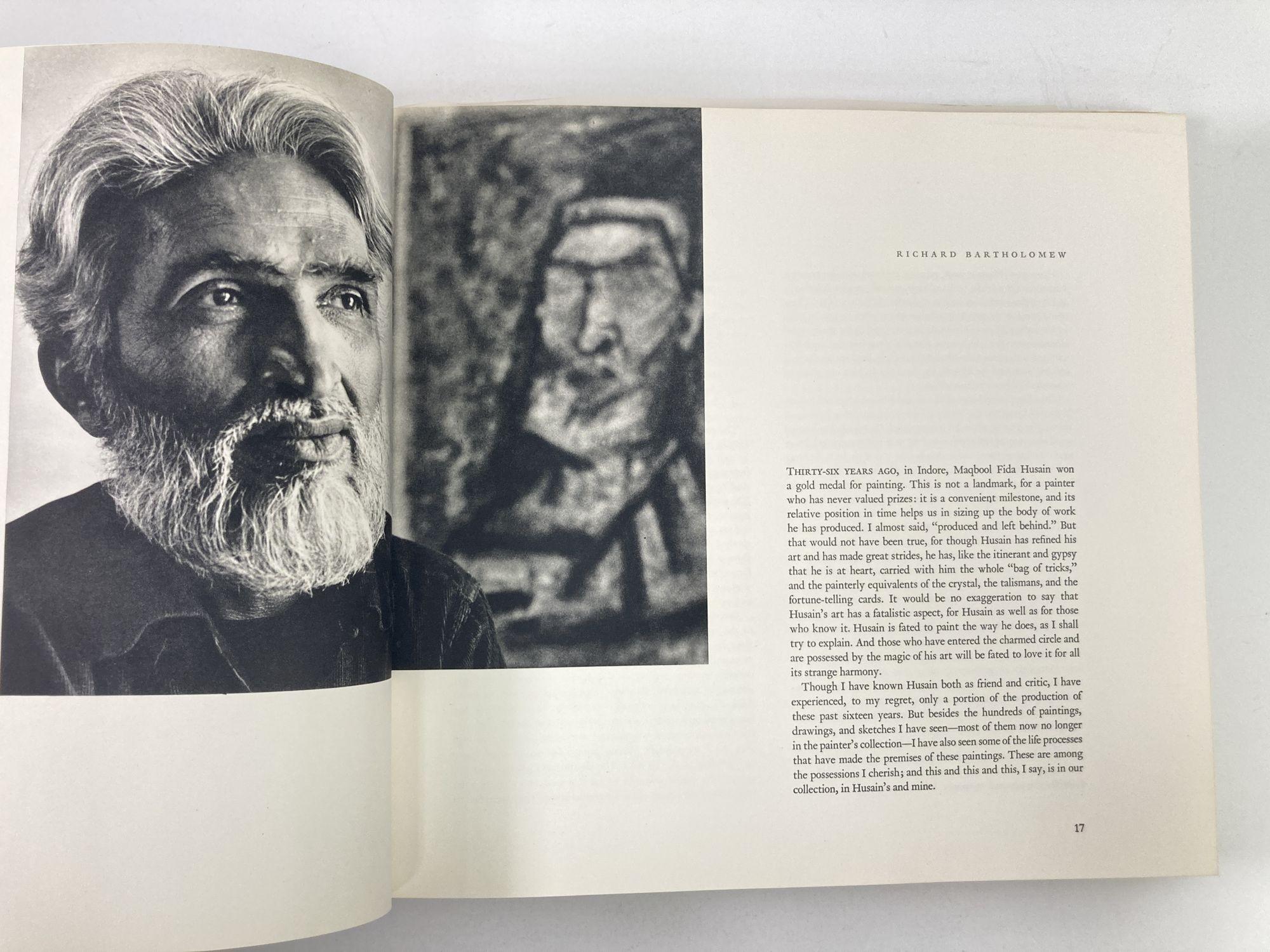 Husain by Maqbul Fida Husain, Richard Bartholomew, Shiv S. Kapur, H. N. Abrams For Sale 4