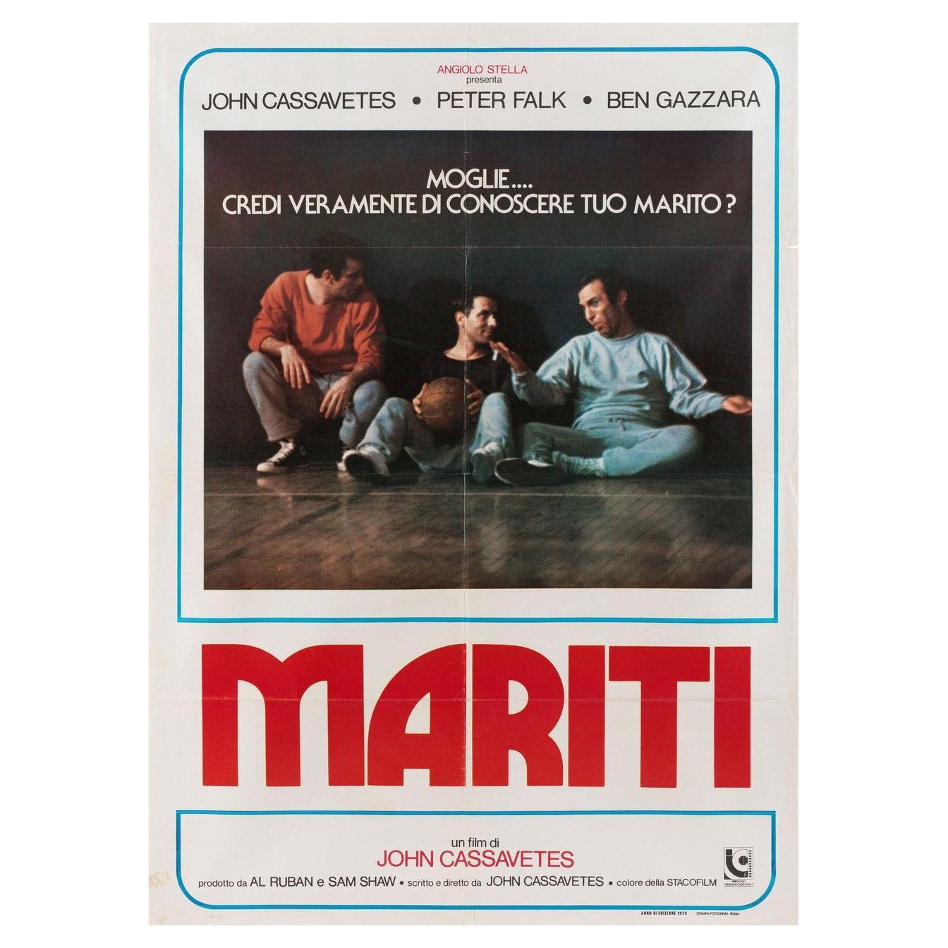 Husbands R1979 Italian Due Fogli Film Poster