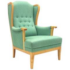 Husfadern lounge chair by Carl Malmsten for O.H. Sjögren
