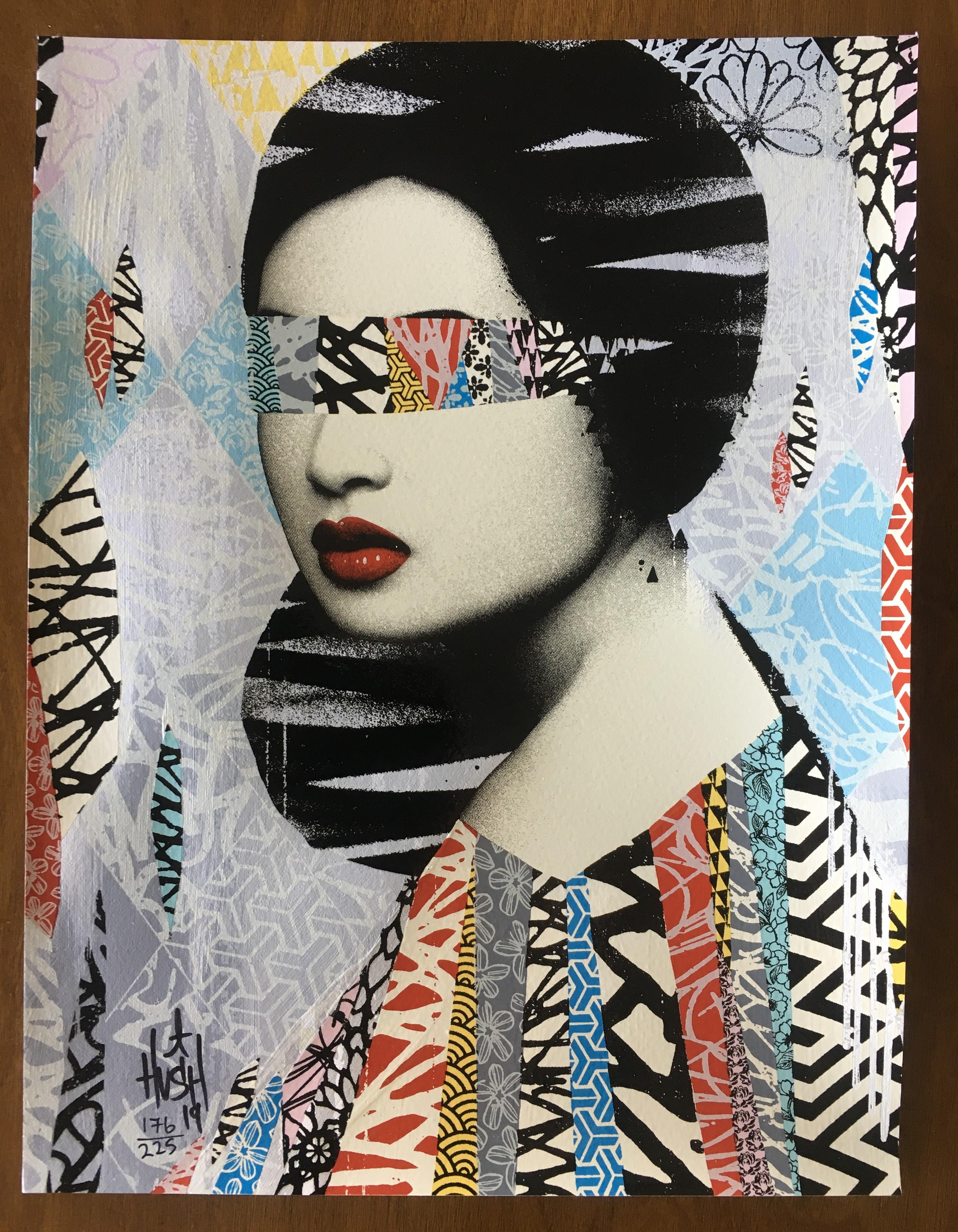 Ensemble de 2 tirages FACES I/II signé et numéroté - Print de HUSH