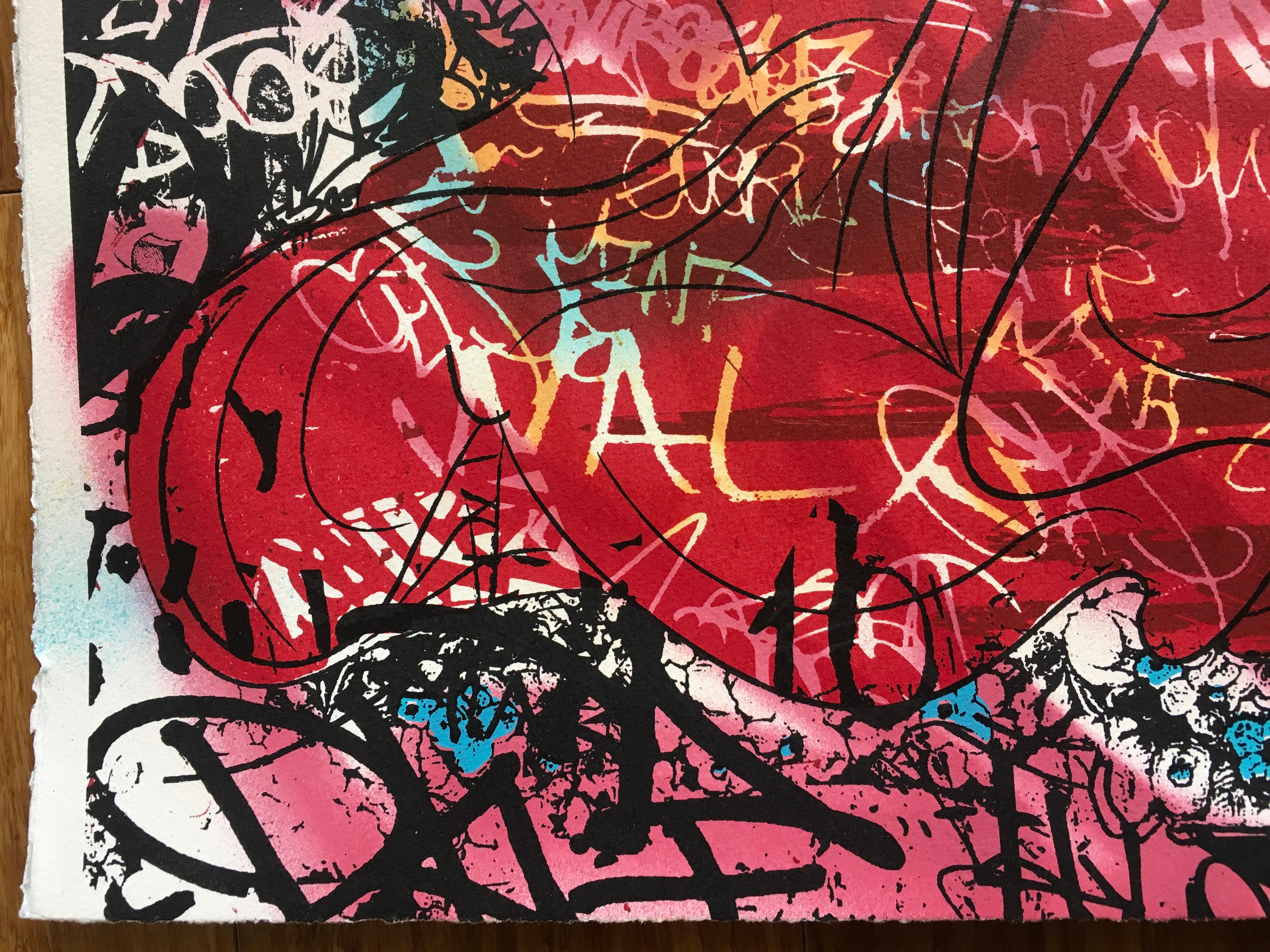 RHYTHM GRAF GLIMMER 1 Edizione limitata rifinita a mano e firmata dall'artista in vendita 2