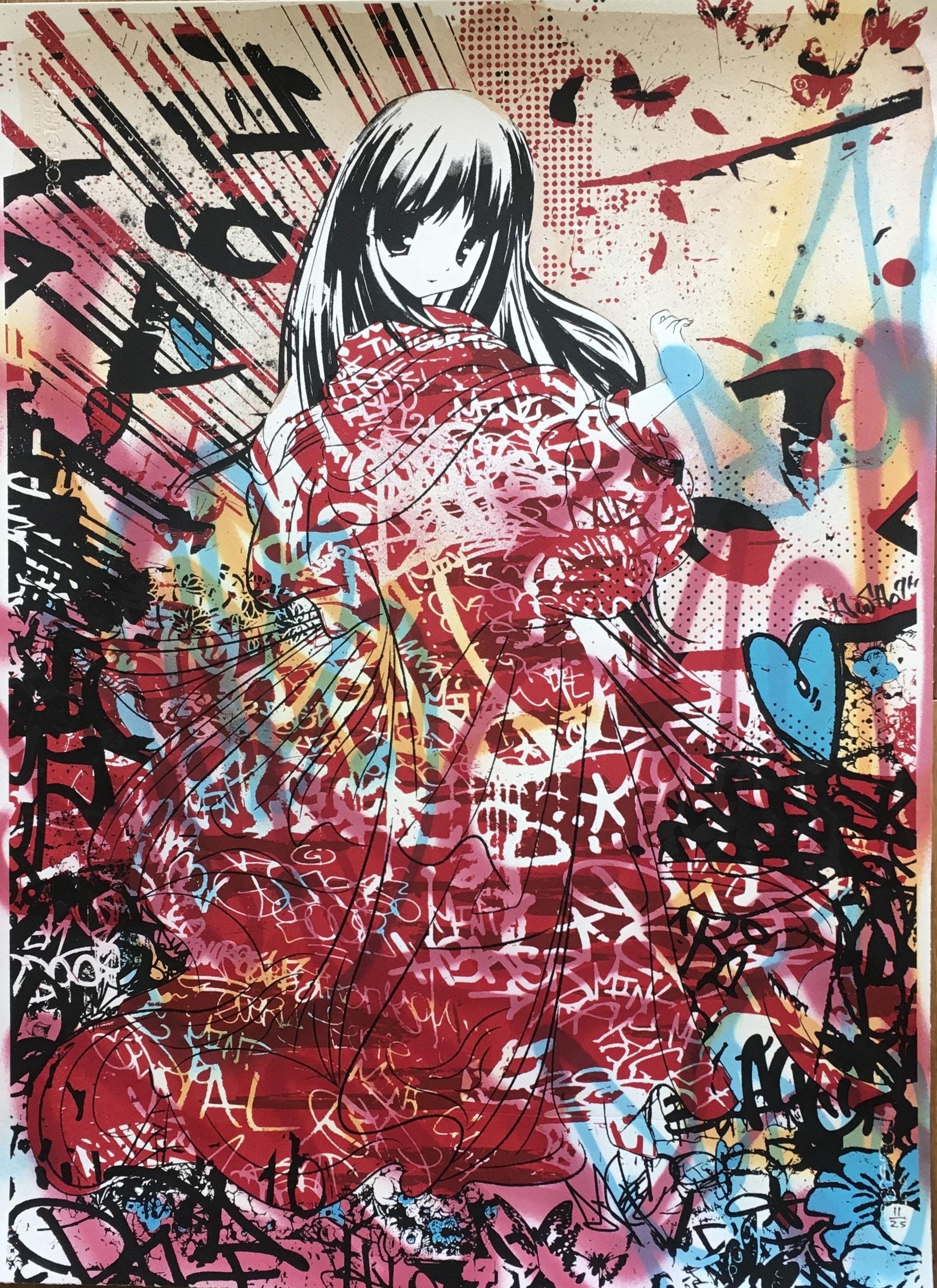 RHYTHM GRAF GLIMMER 1 Edición limitada acabada a mano y firmada por el artista