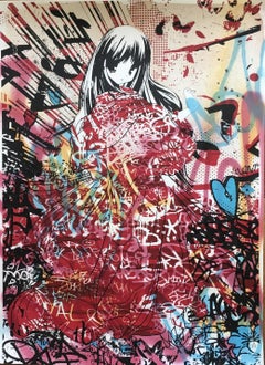 RHYTHM GRAF GLIMMER 1 Edizione limitata rifinita a mano e firmata dall'artista