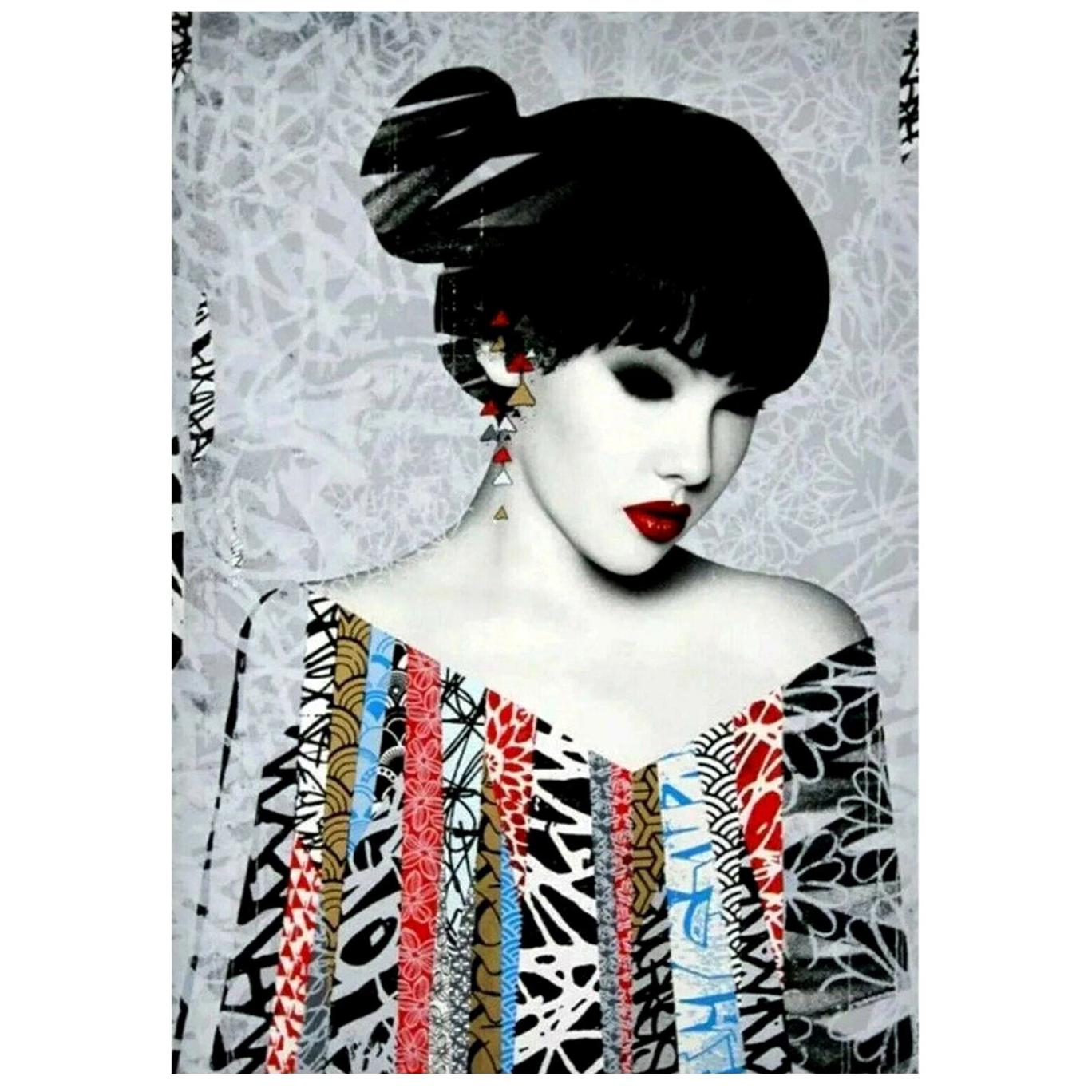 Hush, Poise, Limited Edition Screen Print